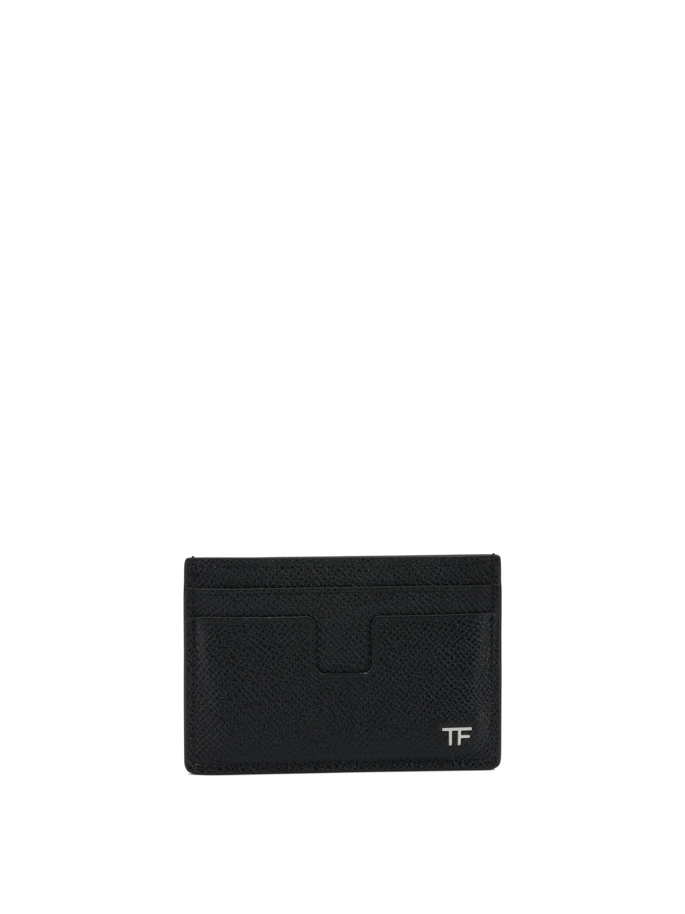Tom Ford Small Grain Leather Card Holder