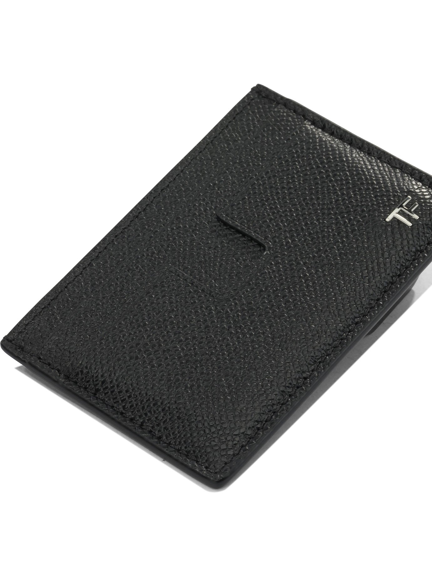 Tom Ford Small Grain Leather Card Holder