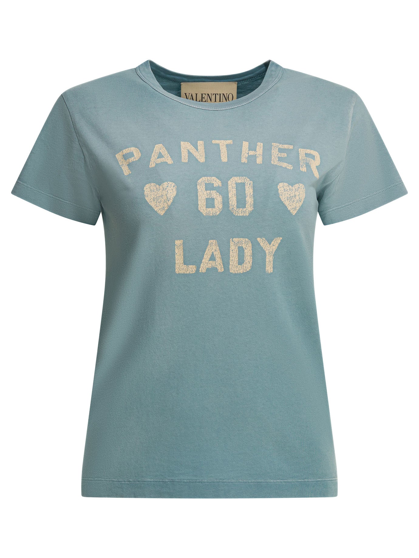 Valentino Panther Lady Crewneck T-Shirt