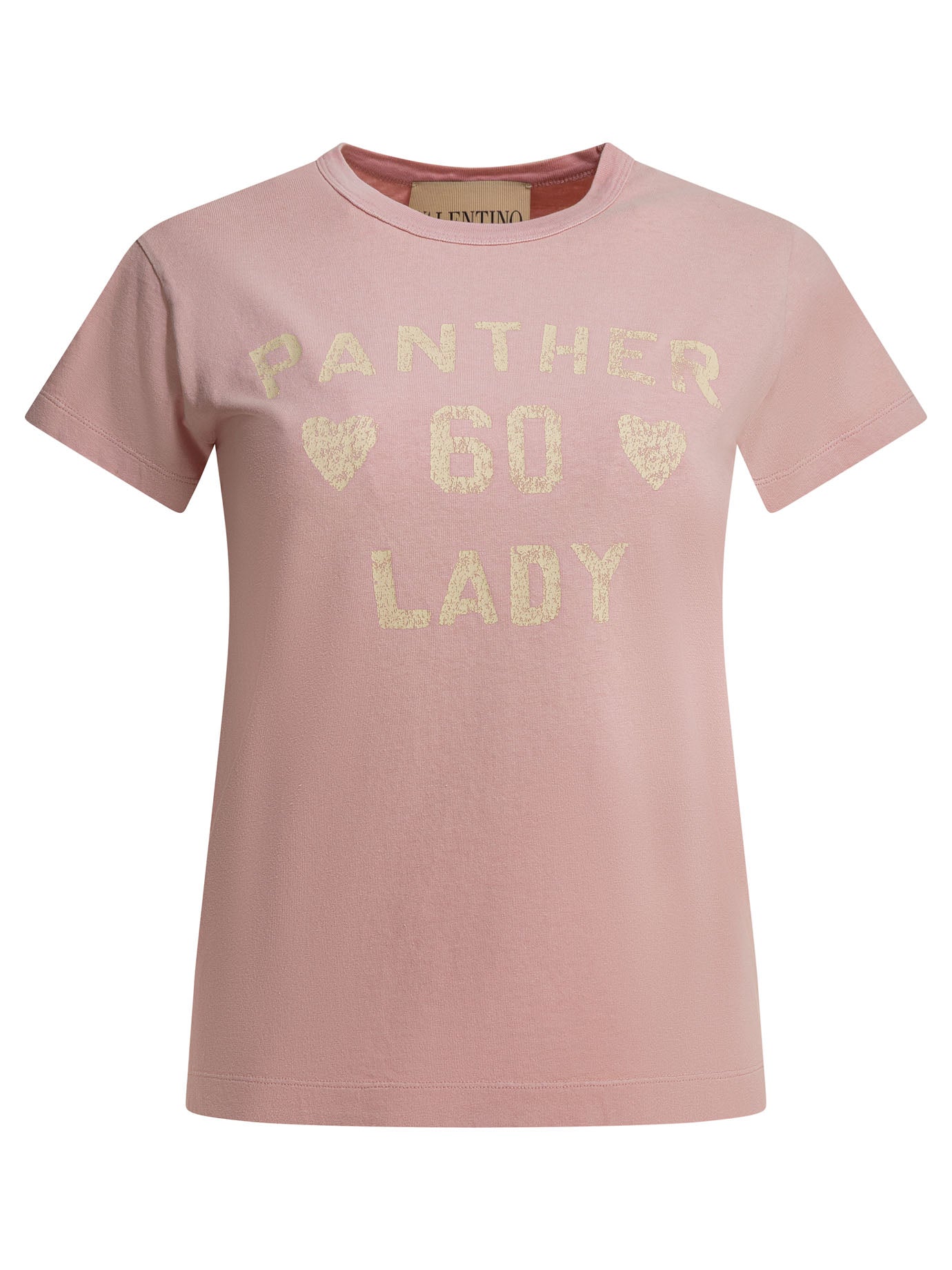 Valentino Panther Lady Crewneck T-Shirt