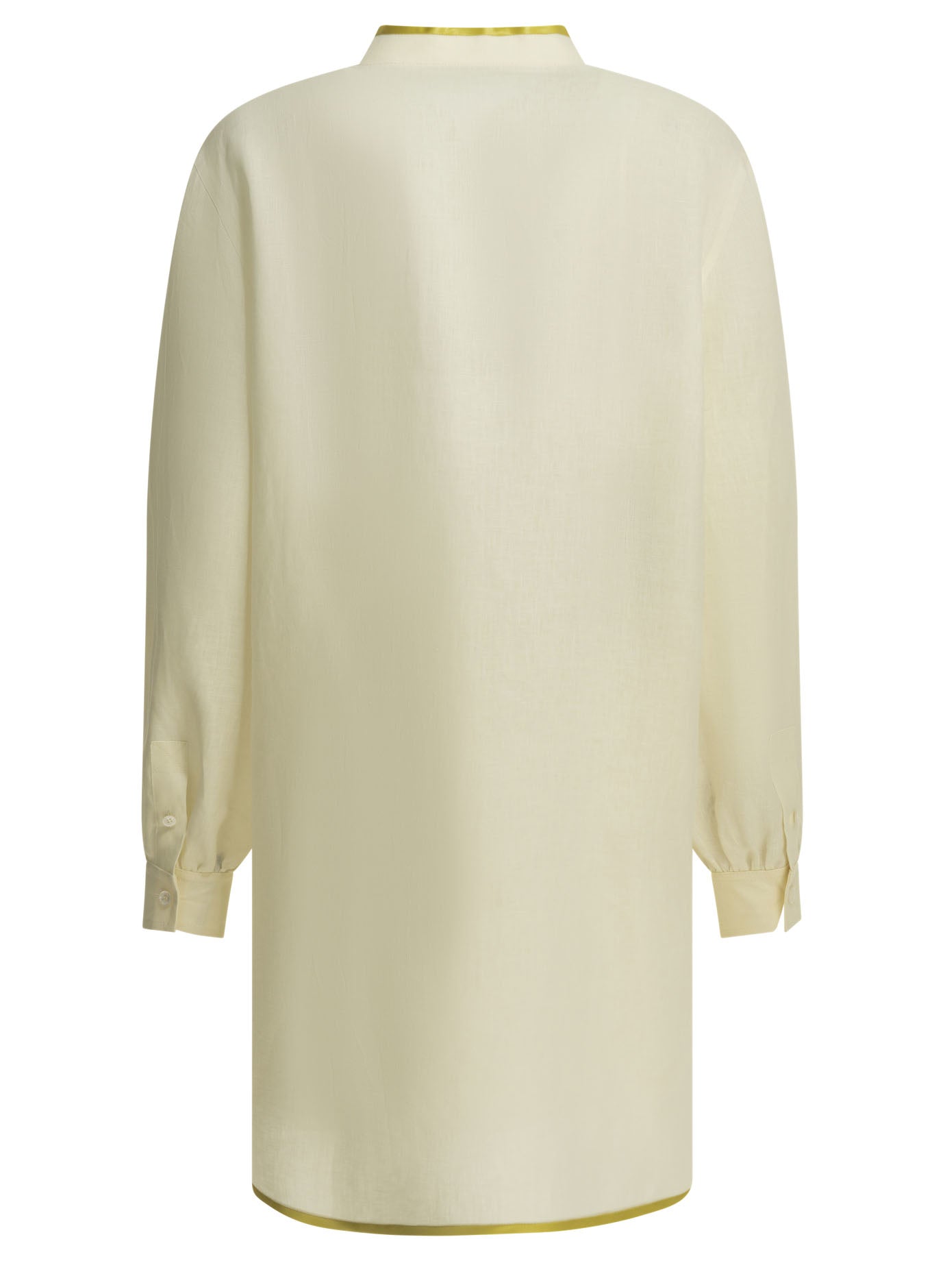 Valentino Embroidered Chemisier Short Dress