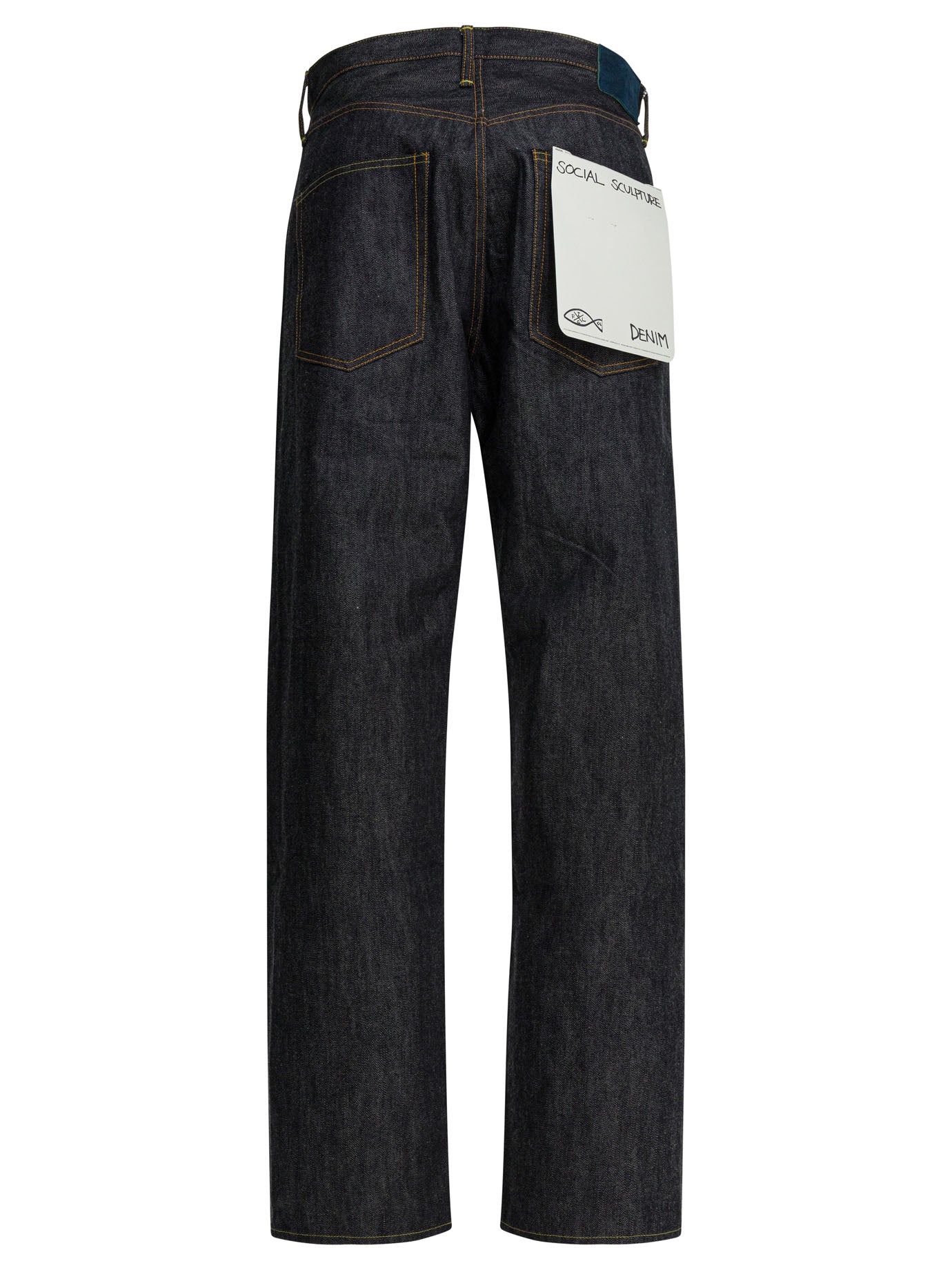 Visvim Straight Leg Jeans Social Sculpture 01 Wide Raw