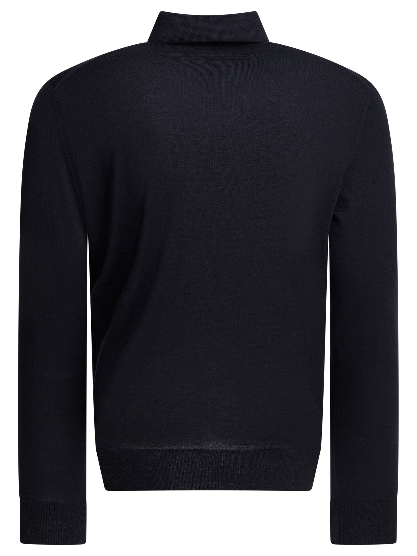Zegna Cashmere Polo Sweater