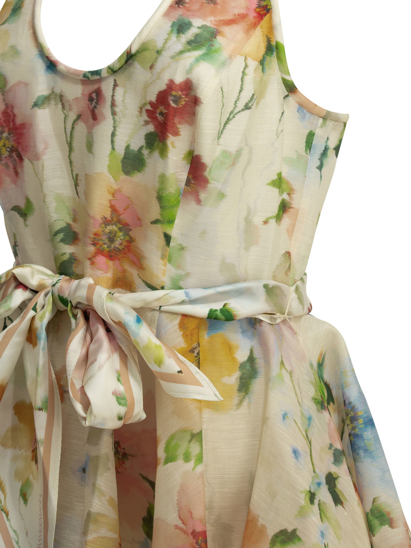 Zimmermann Alchemy Racer Flared Dress
