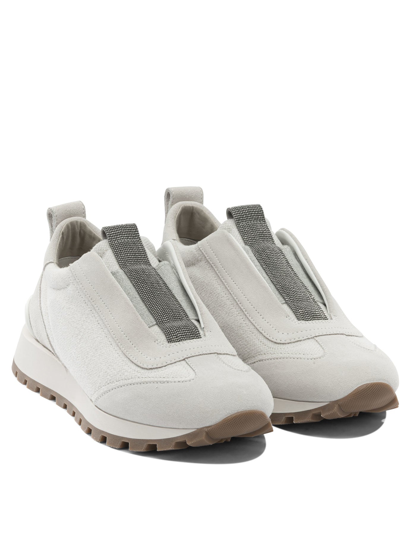 Brunello Cucinelli Precious Detail Low-Top Sneakers