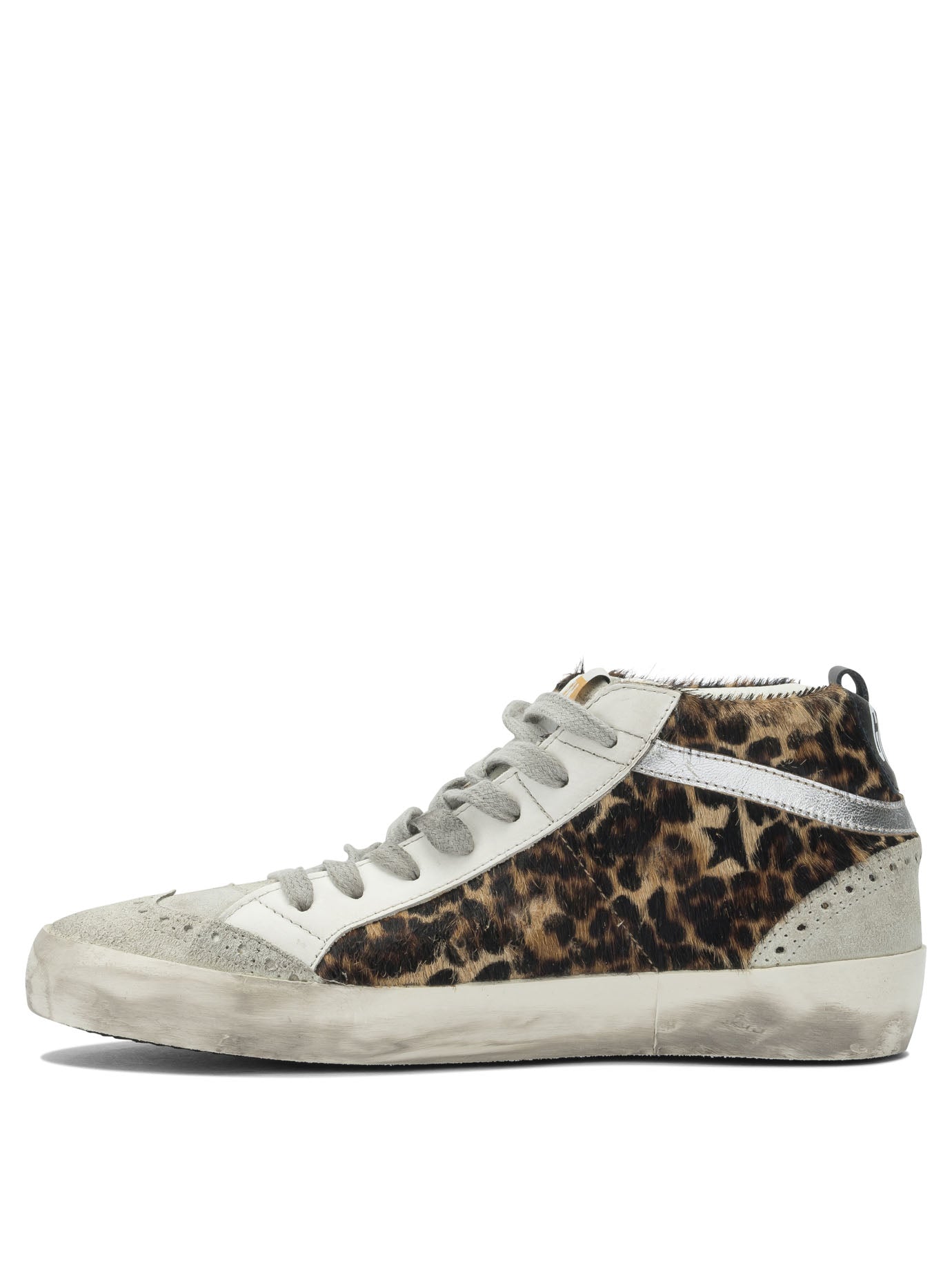 Golden Goose Mid Star High-Top Sneakers