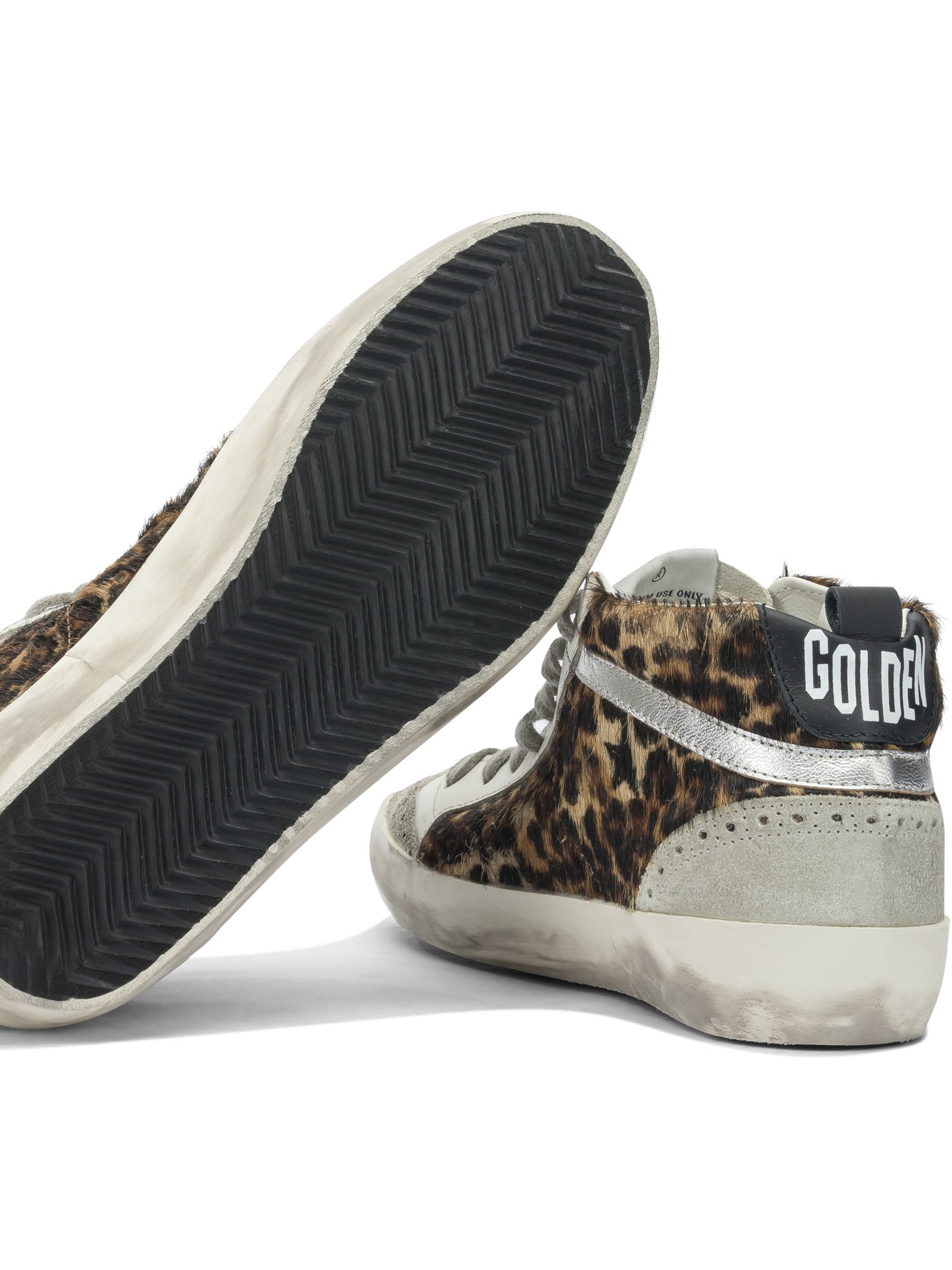 Golden Goose Mid Star High-Top Sneakers