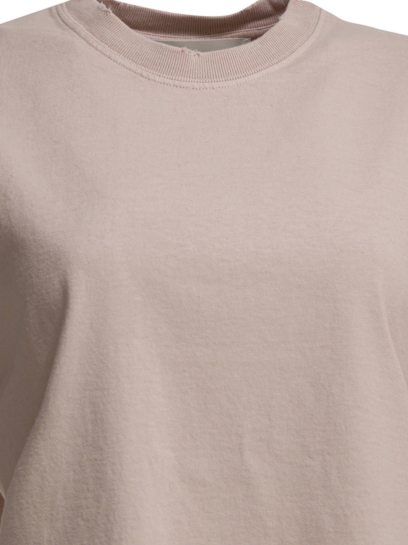 Golden Goose Crew Neck T-Shirt With Reverse Logo
