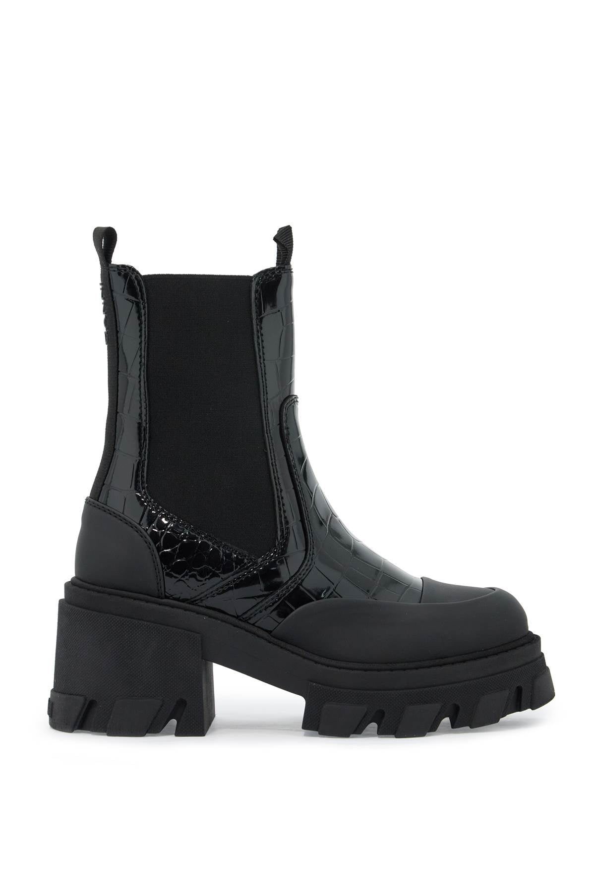 Ganni -Heel Chelsea Ankle Boots