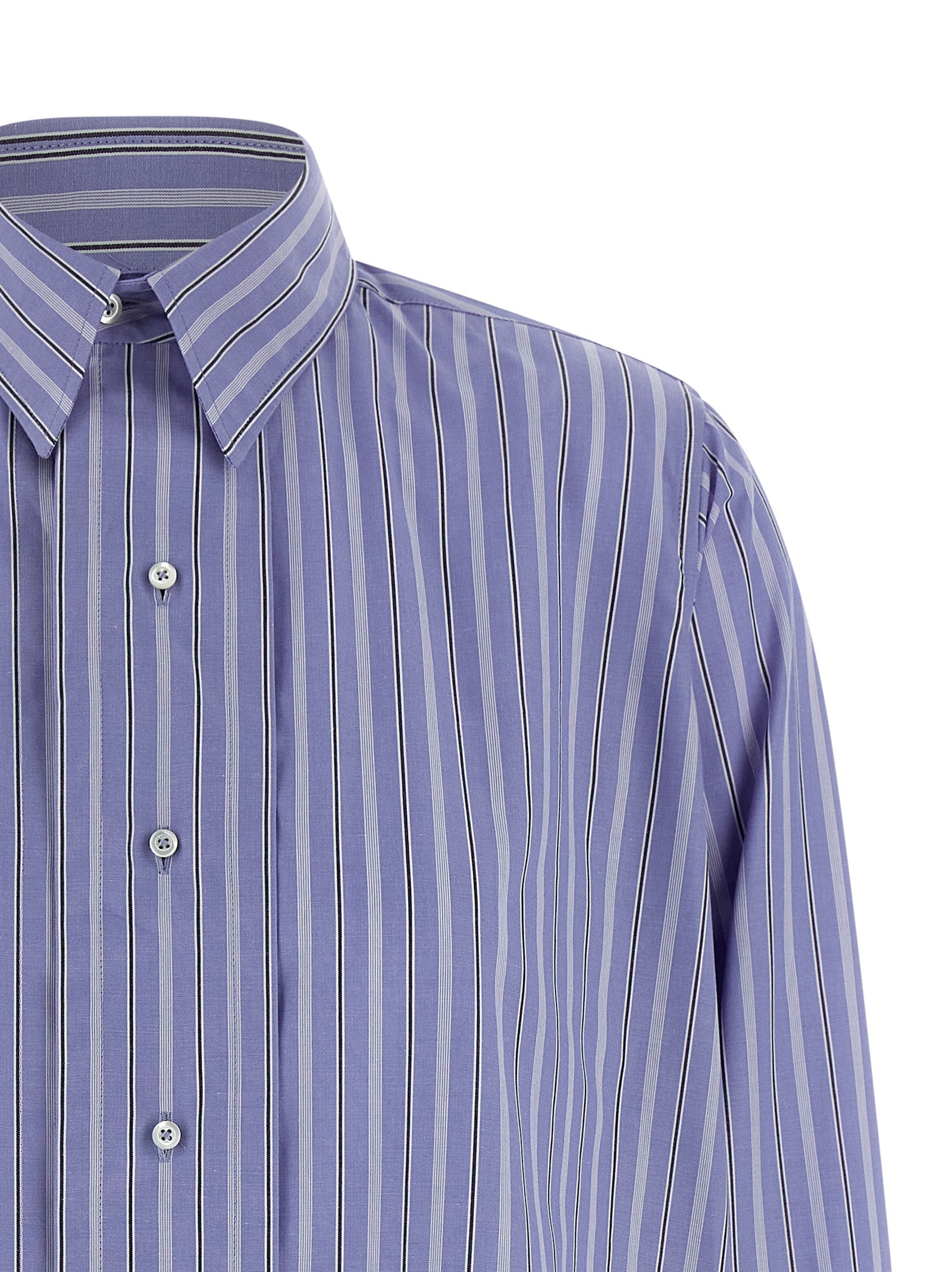 Maison Margiela Striped Cotton Shirt