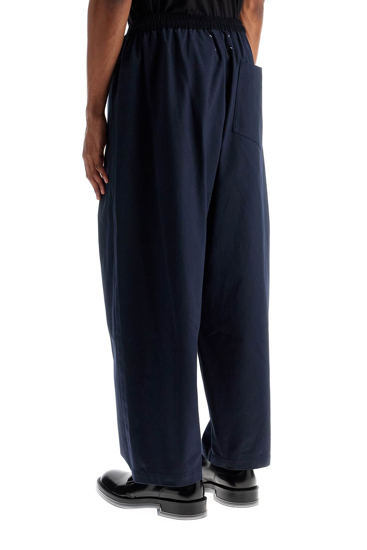 Maison Margiela Wide Cotton Trousers For Comfortable Everyday