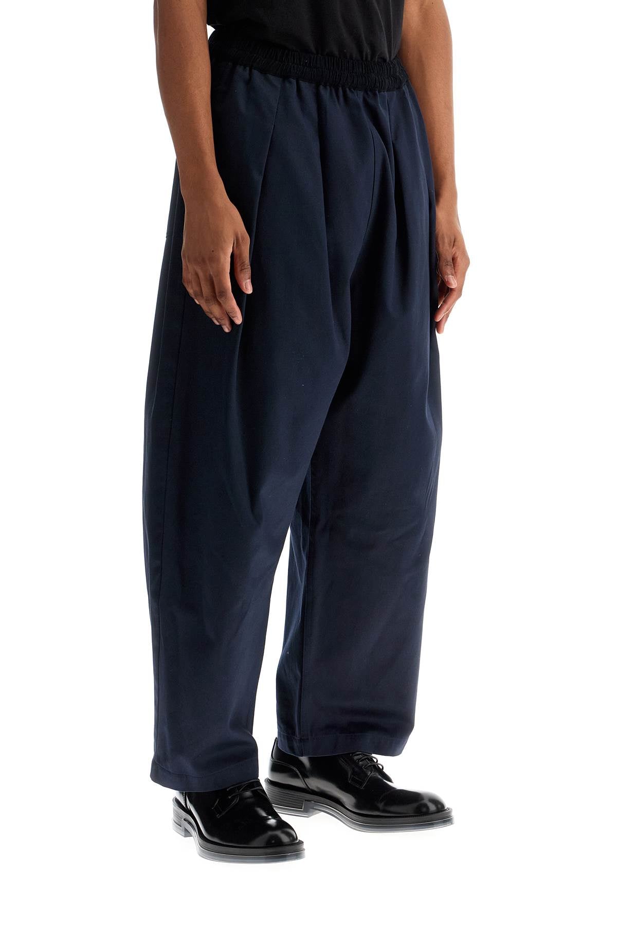 Maison Margiela Wide Cotton Trousers For Comfortable Everyday