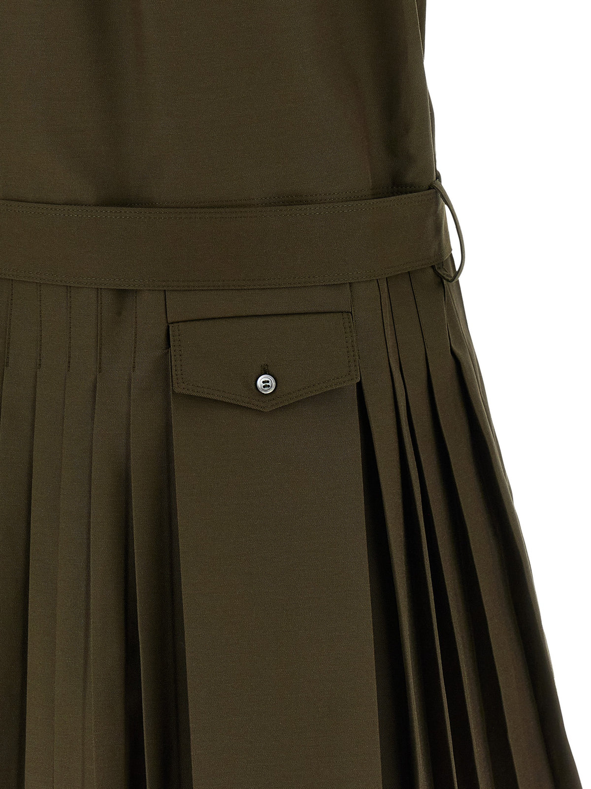 Loewe Pleated Chemisier Dress
