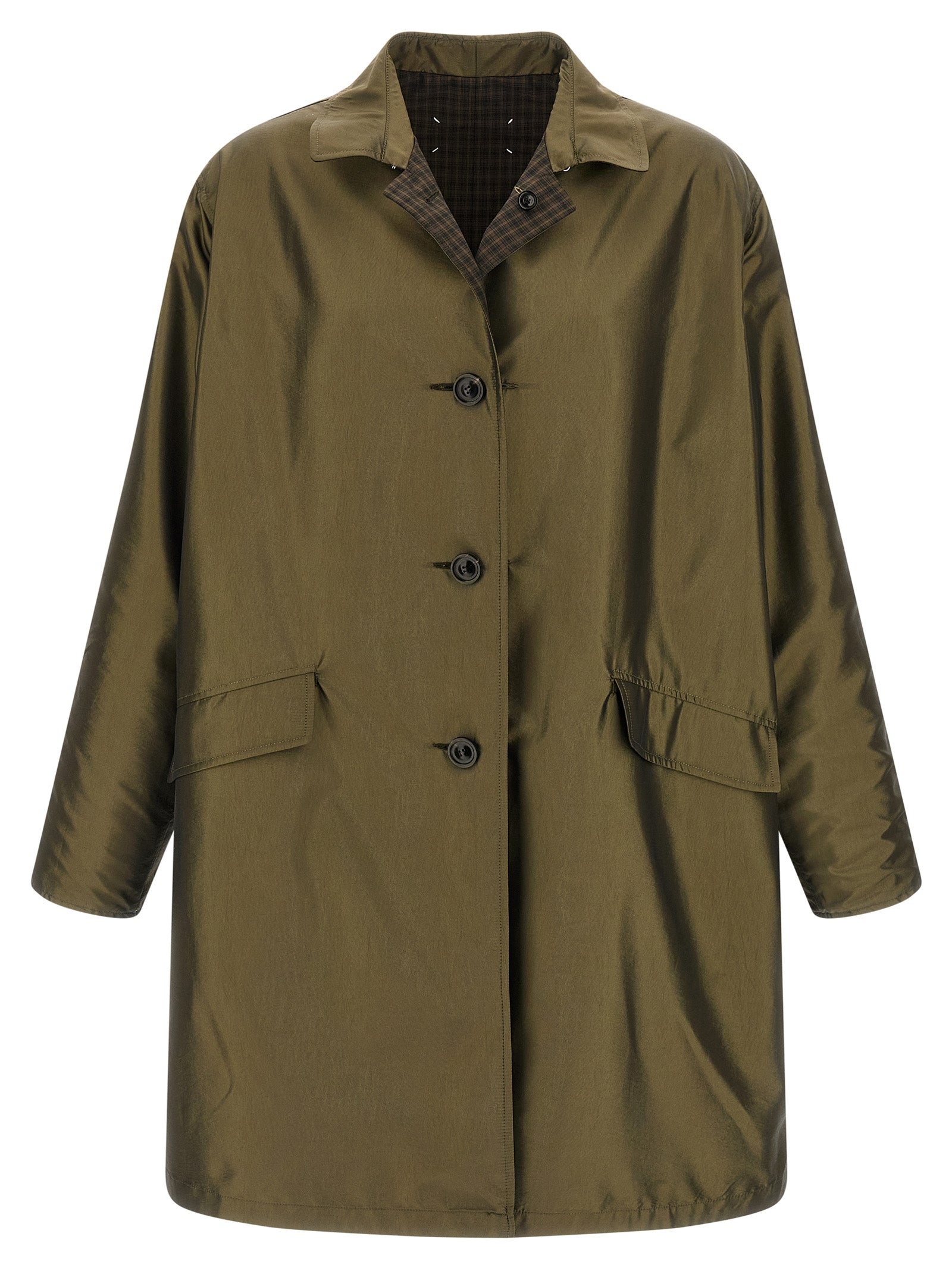 Maison Margiela 'Four Stitches' Reversible Trench Coat