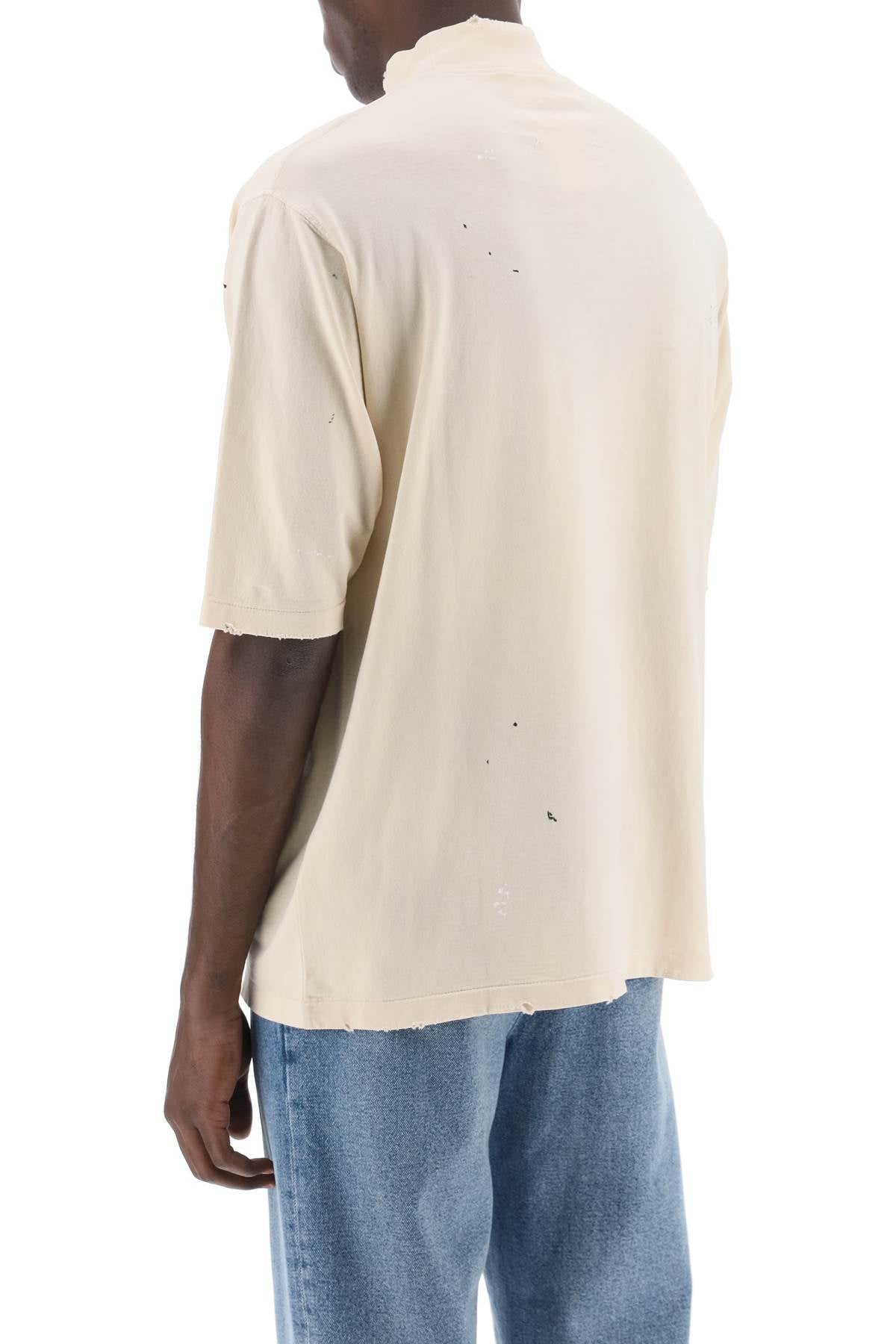 Maison Margiela Handwritten Logo T-Shirt With Written Text Neutral