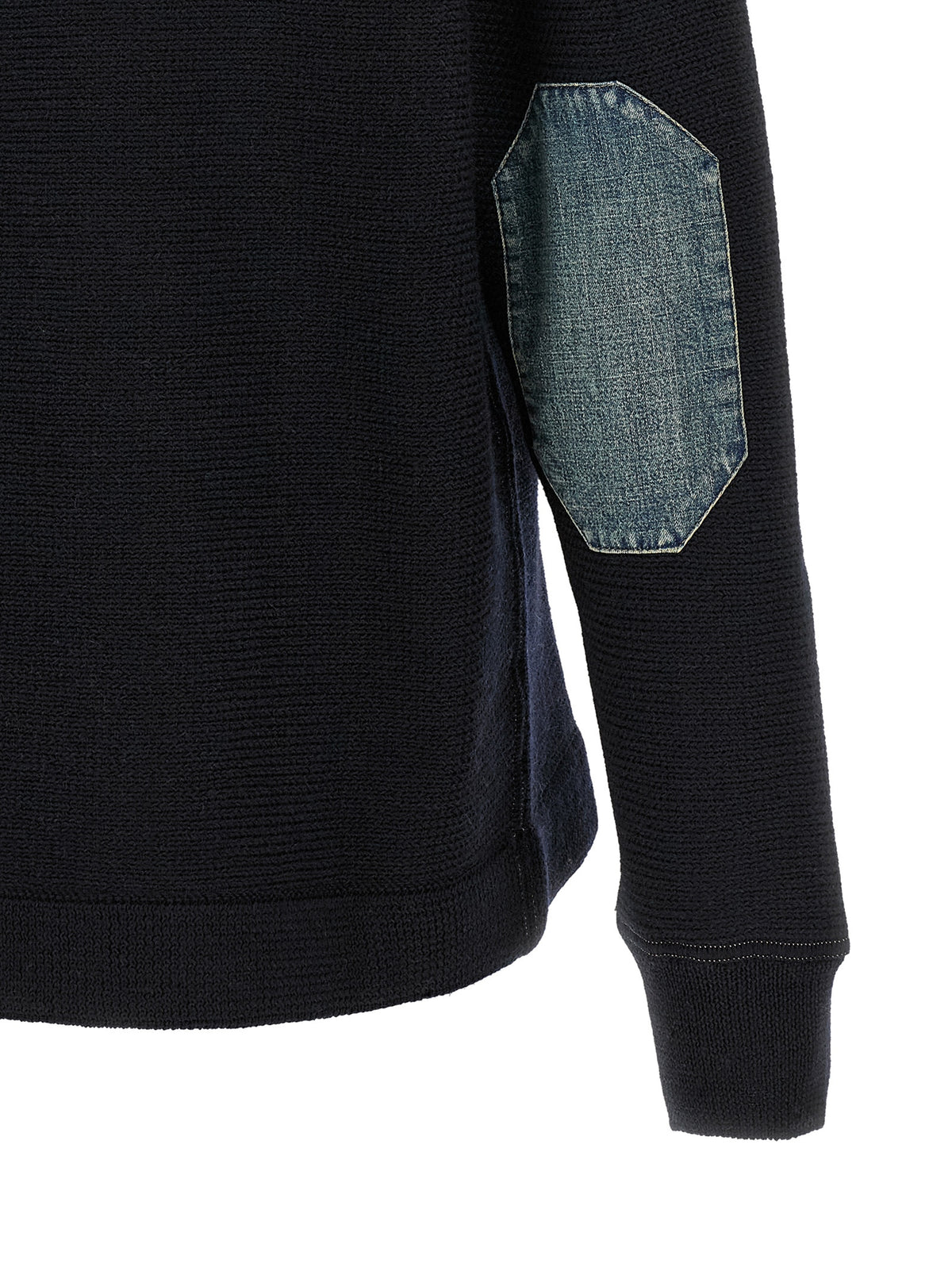 Maison Margiela Denim Patch Sweater