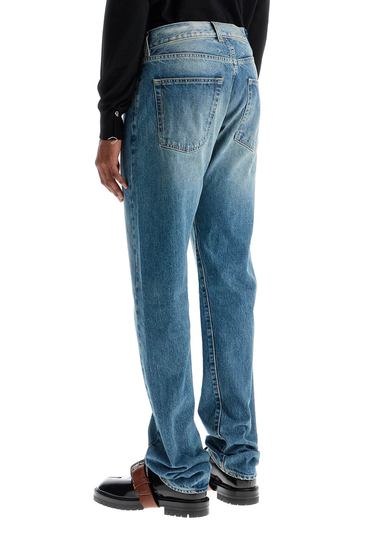 Maison Margiela Straight Jeans With Twisted Seams