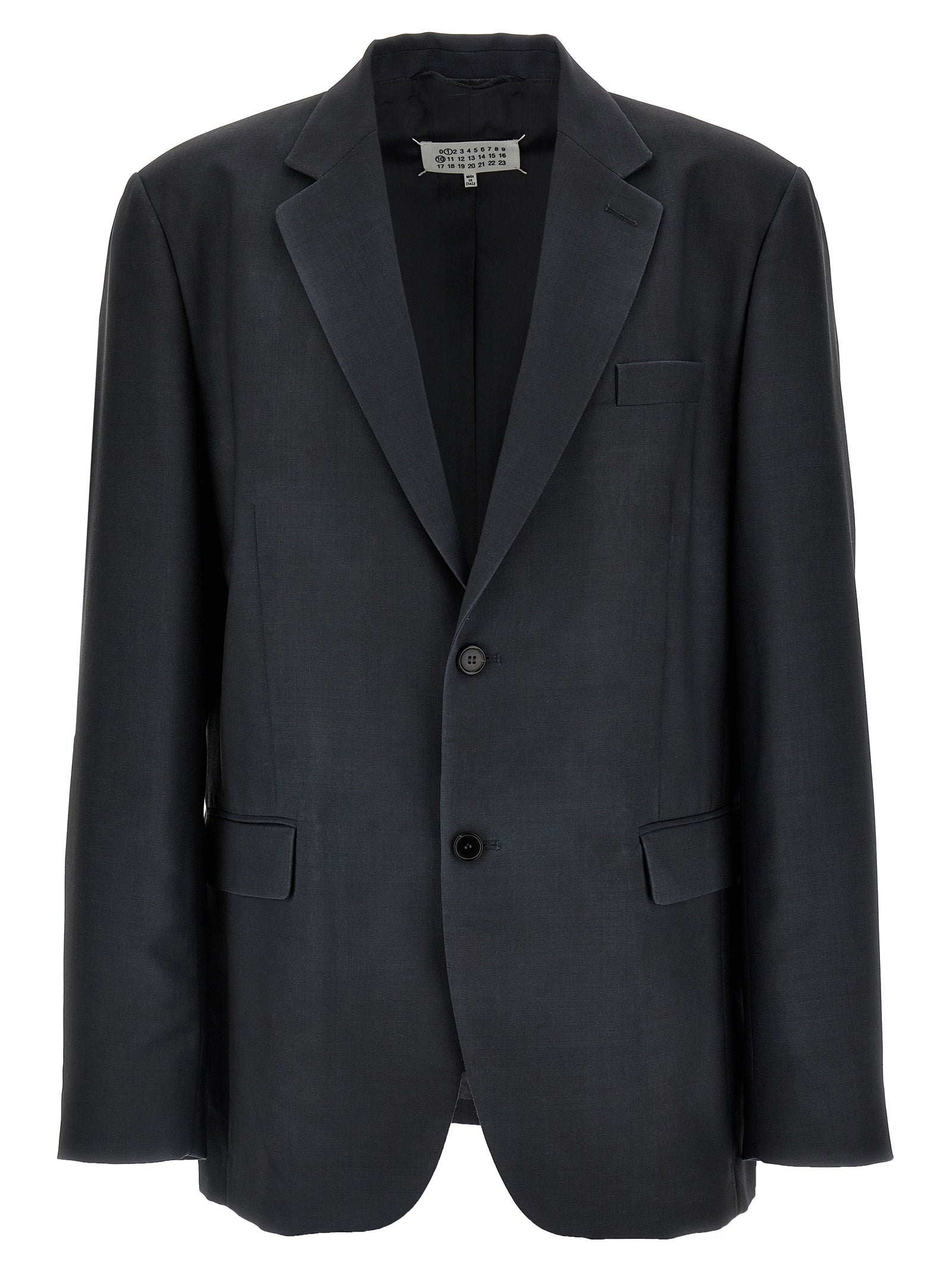 Maison Margiela Single-Breasted Mohair Blazer