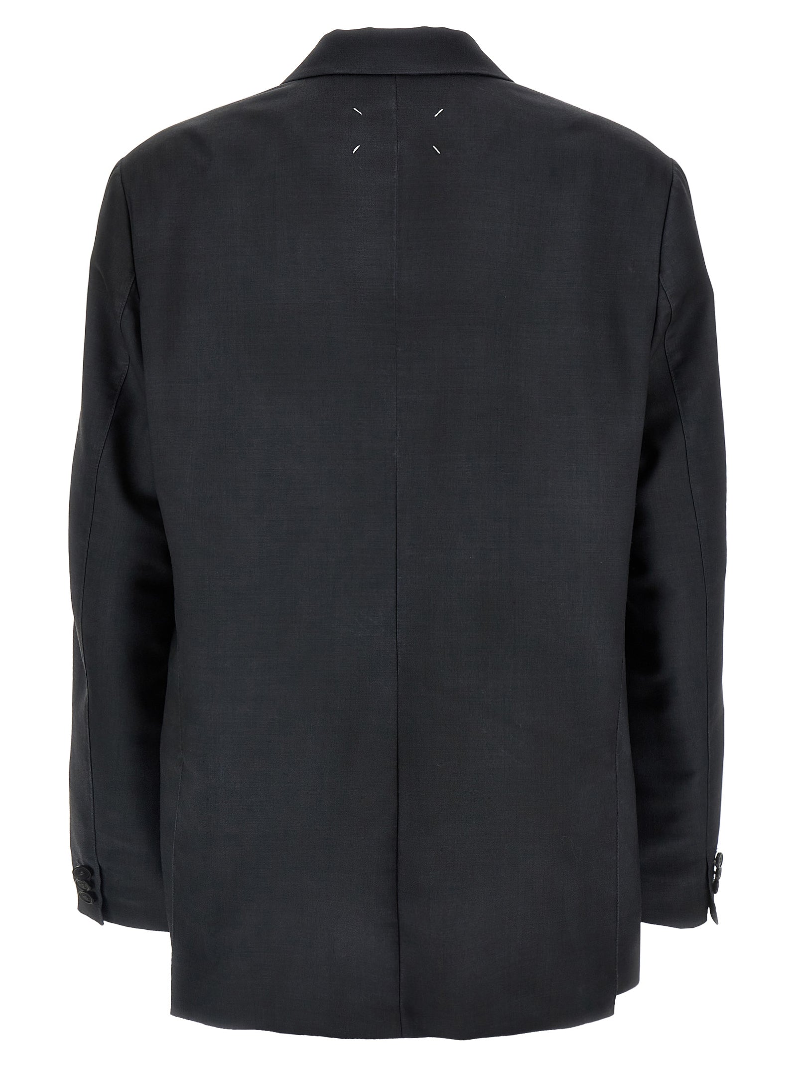 Maison Margiela Single-Breasted Mohair Blazer