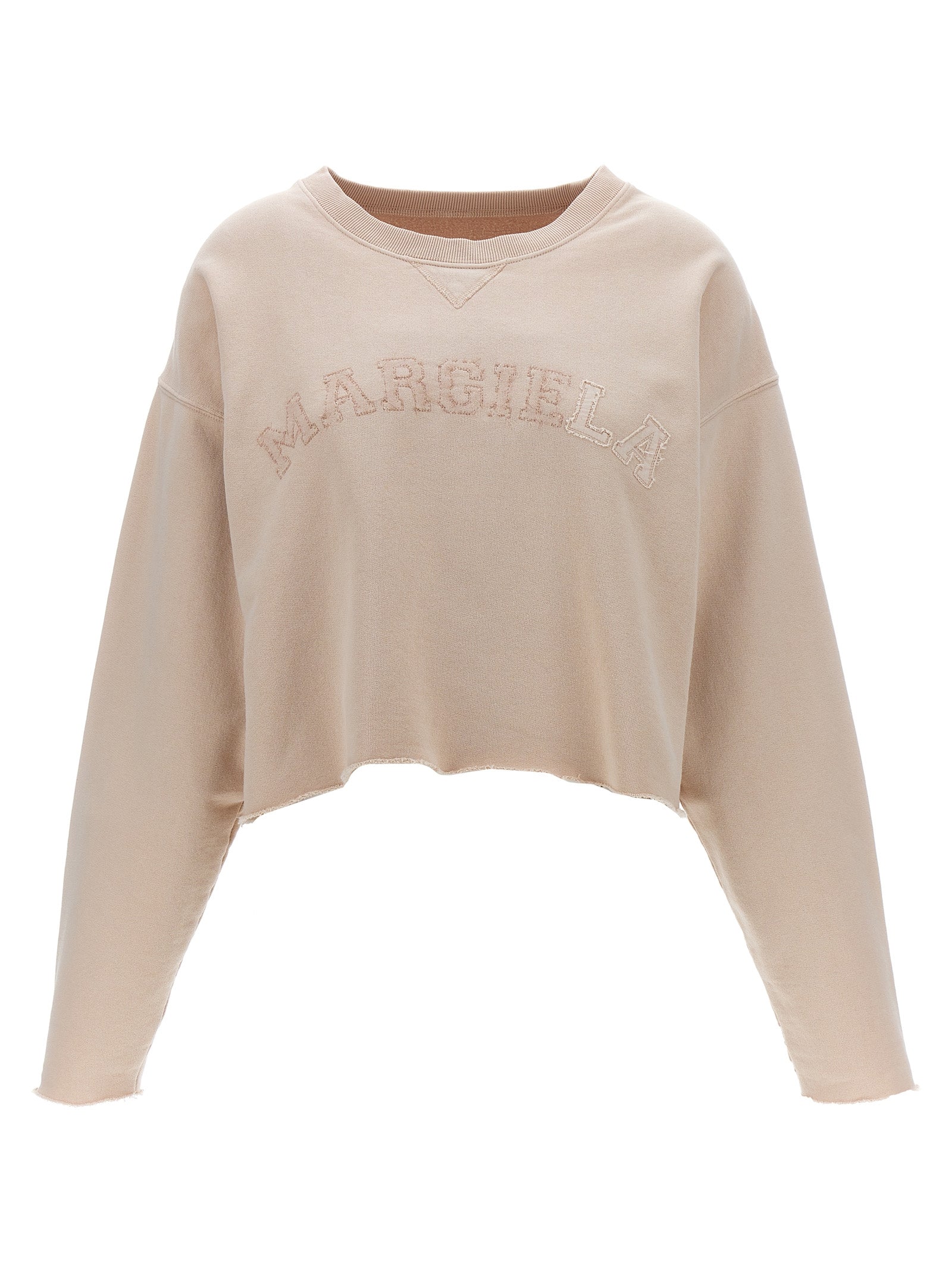 Maison Margiela Logo Embroidery Sweatshirt