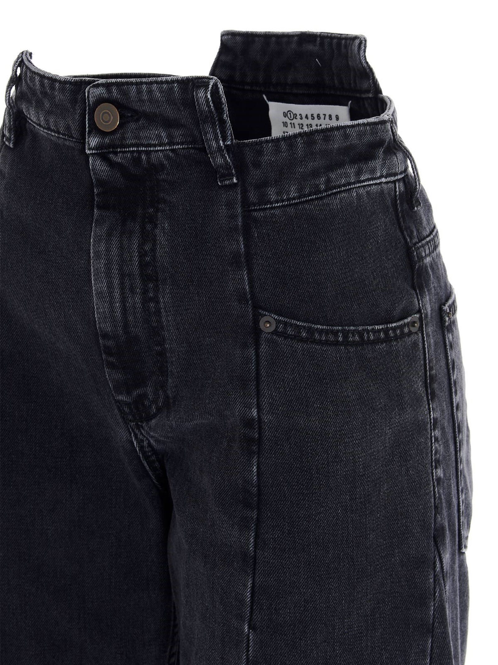 Maison Margiela Jeans Asymmetrical Waist