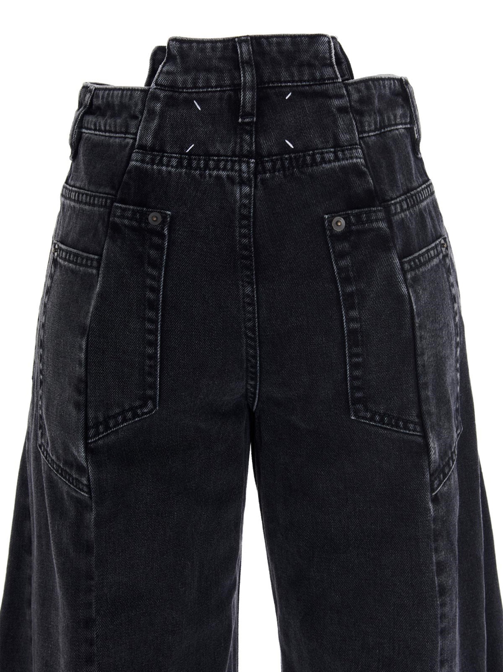 Maison Margiela Jeans Asymmetrical Waist
