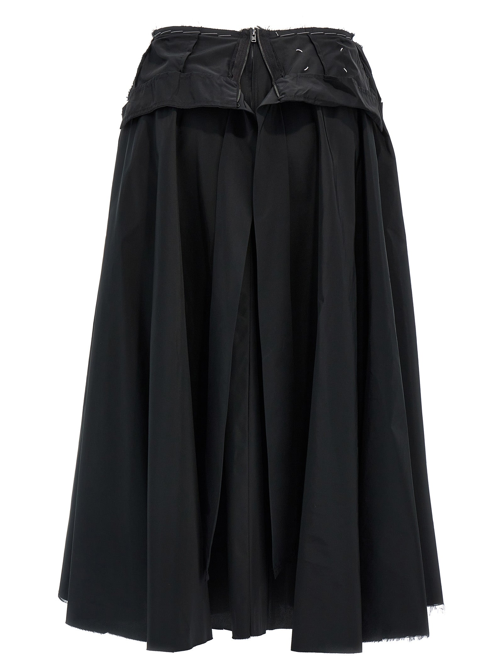 Maison Margiela Taffeta Midi Skirt