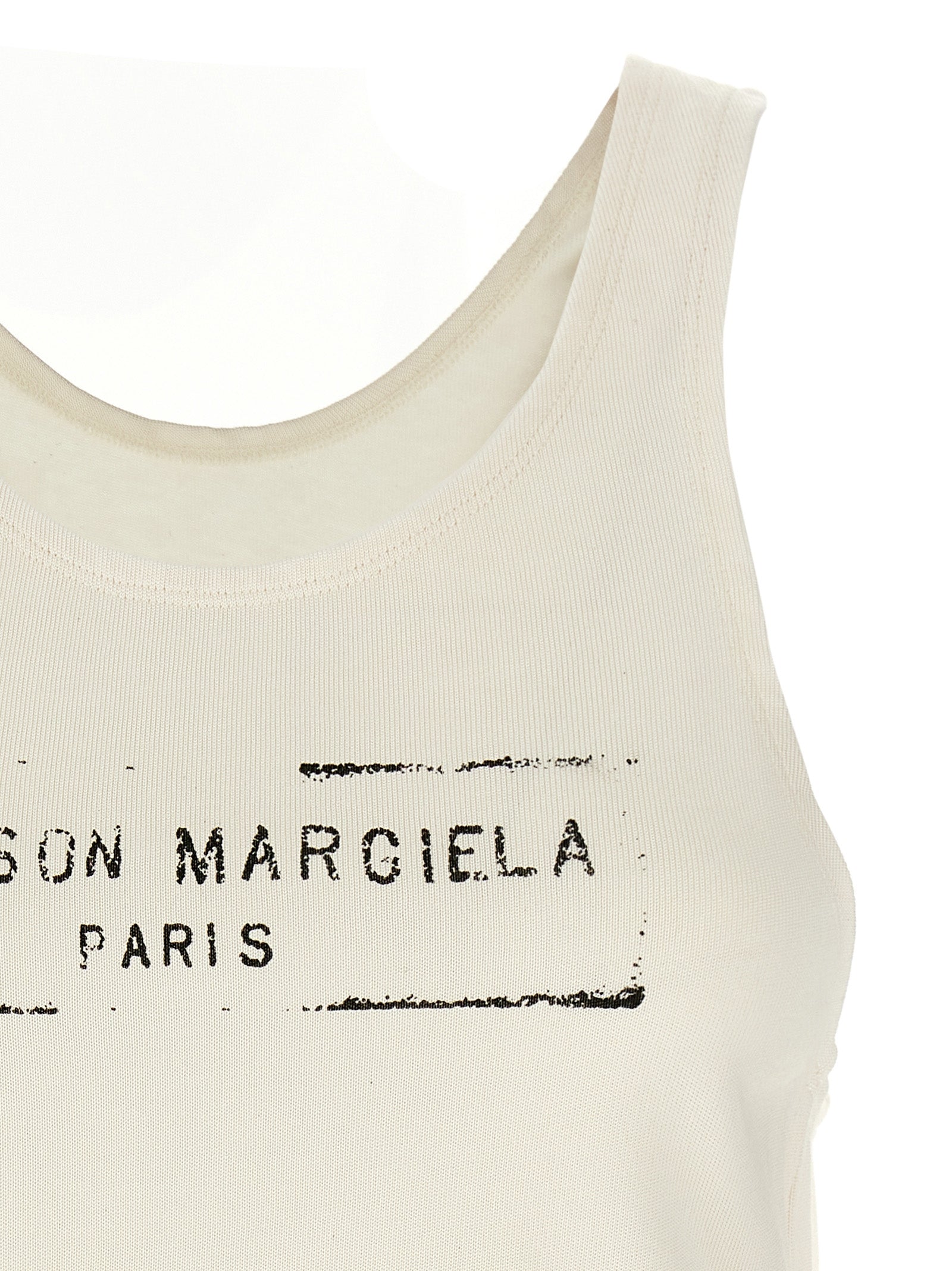 Maison Margiela Logo Tank Top