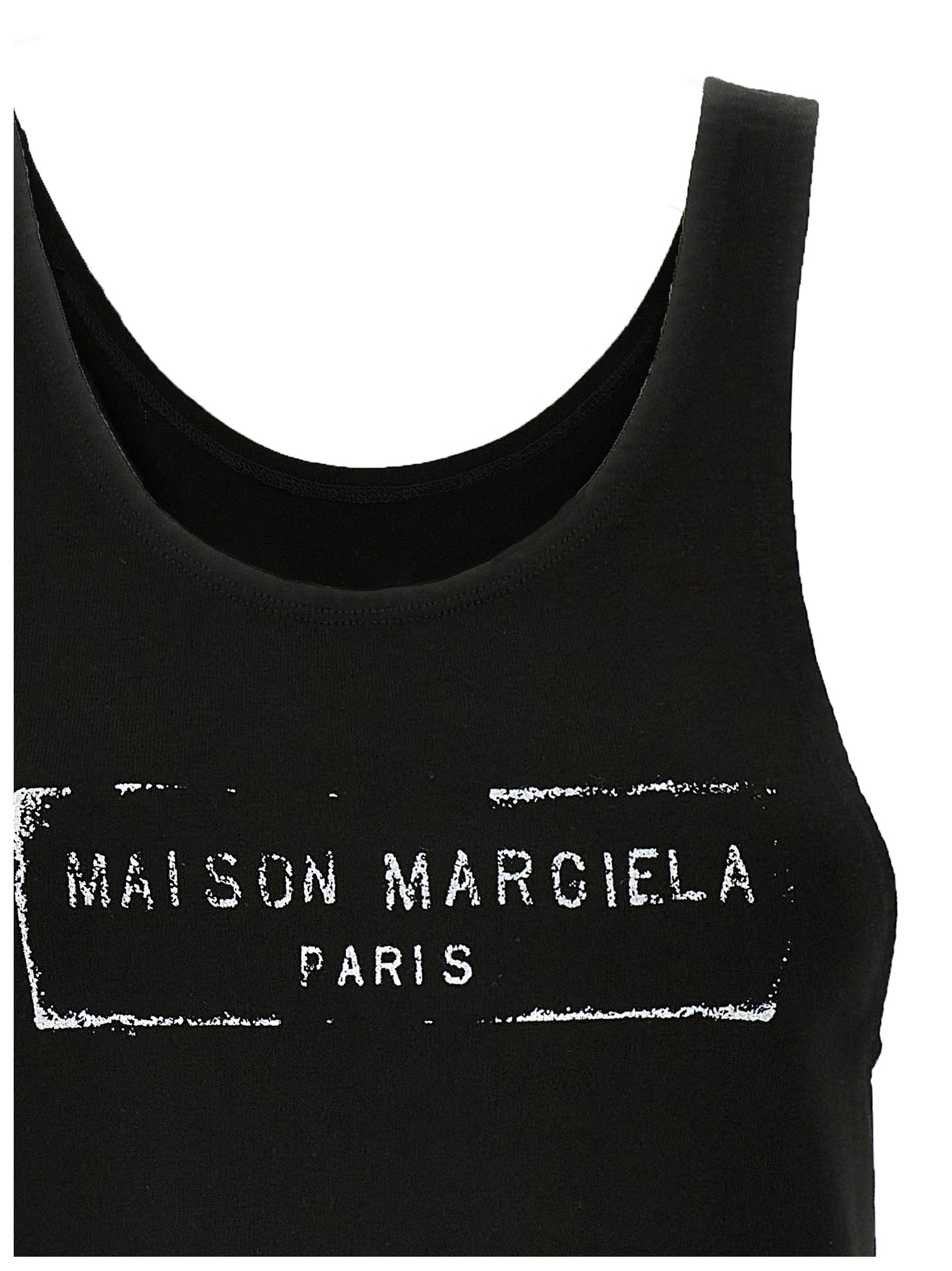 Maison Margiela Logo Tank Top