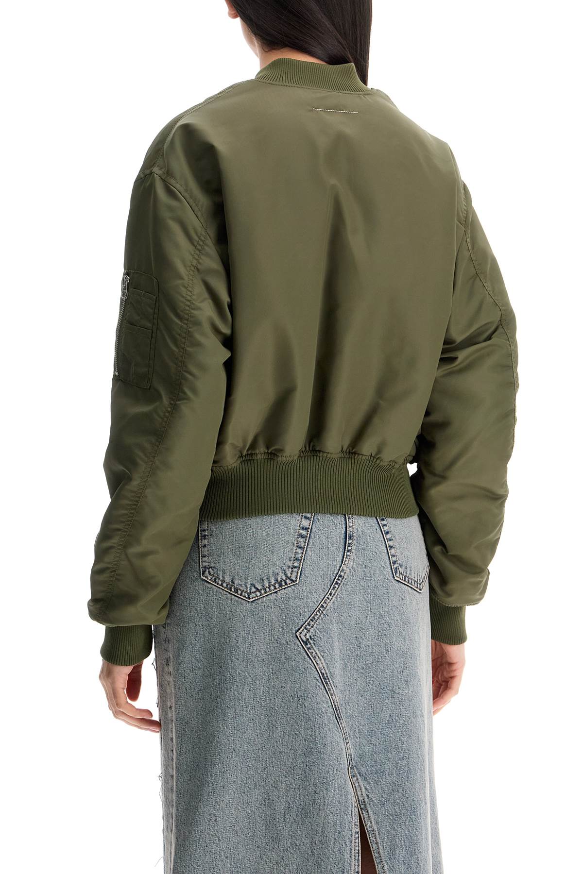 Mm6 Maison Margiela Nylon Bomber Jacket