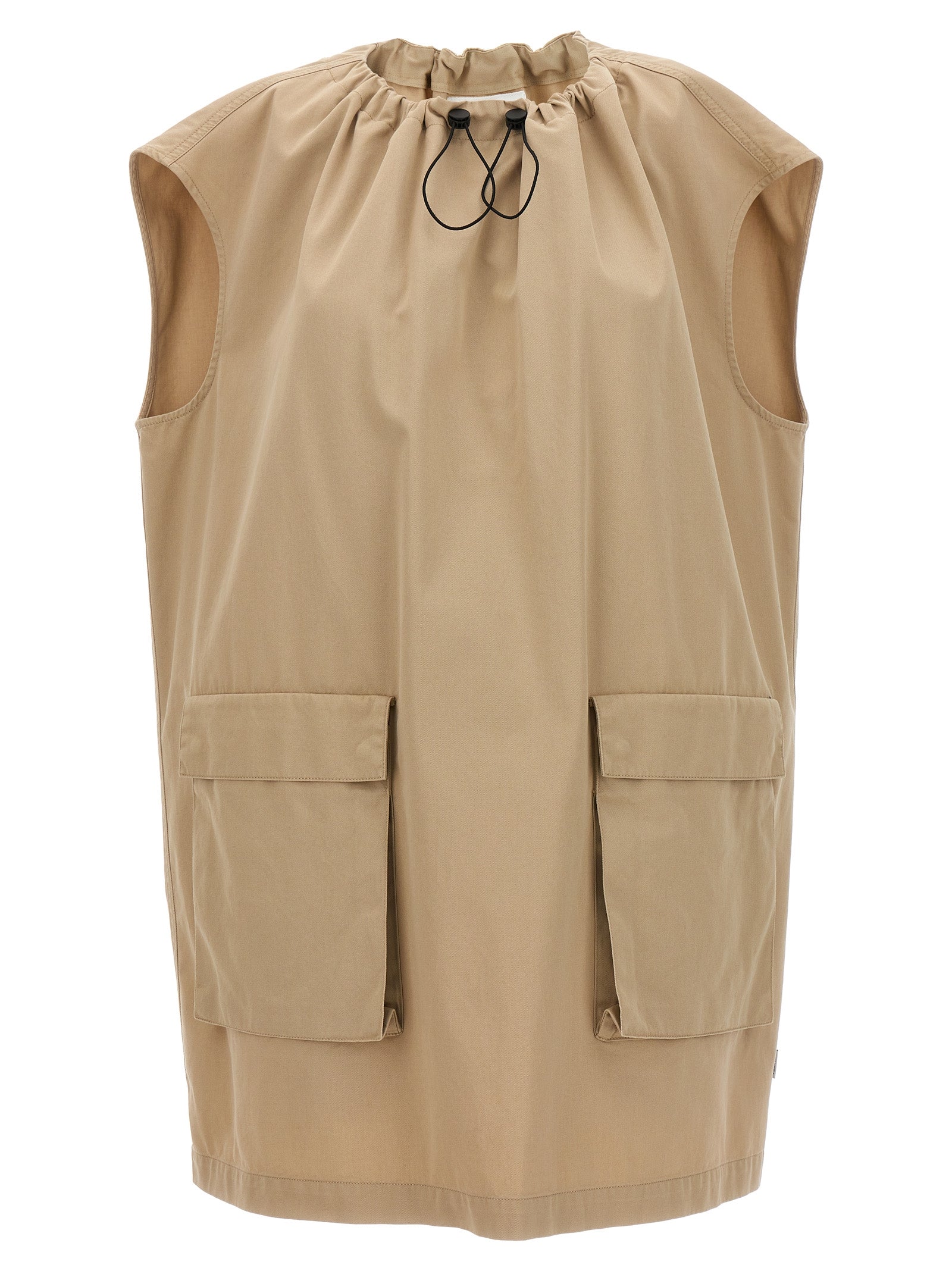 Mm6 Maison Margiela Gabardine Dress