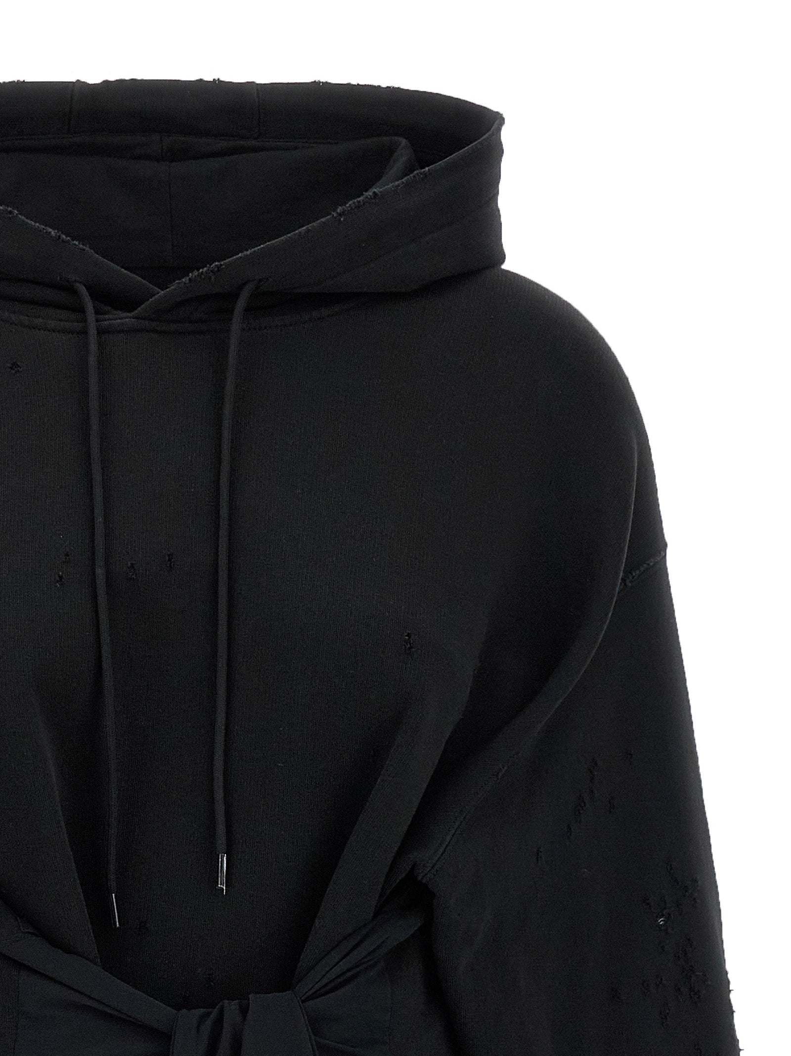 Mm6 Maison Margiela Hoodie Dress With Gloves