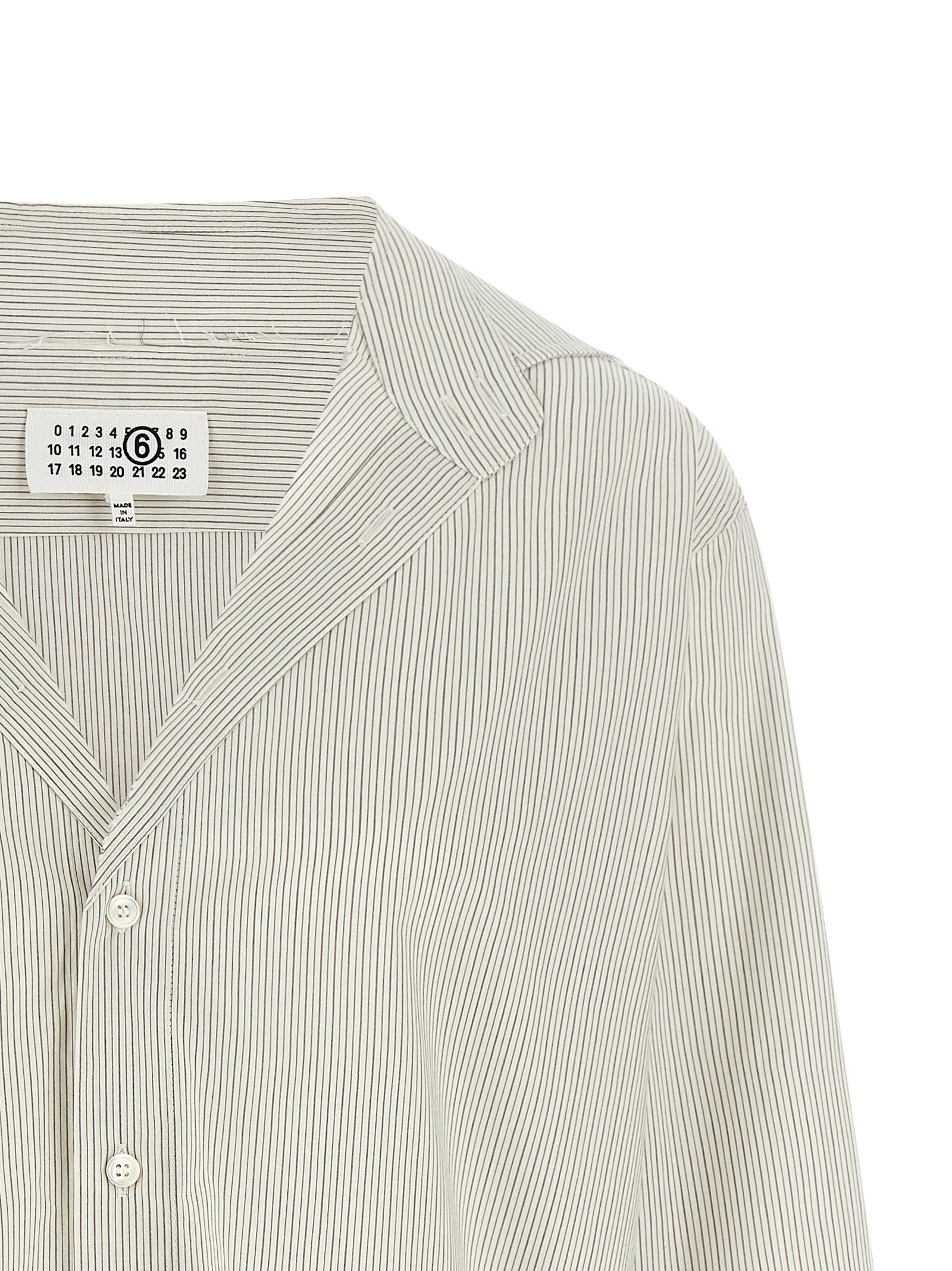 Mm6 Maison Margiela Trompe L'Oeil Collar Shirt