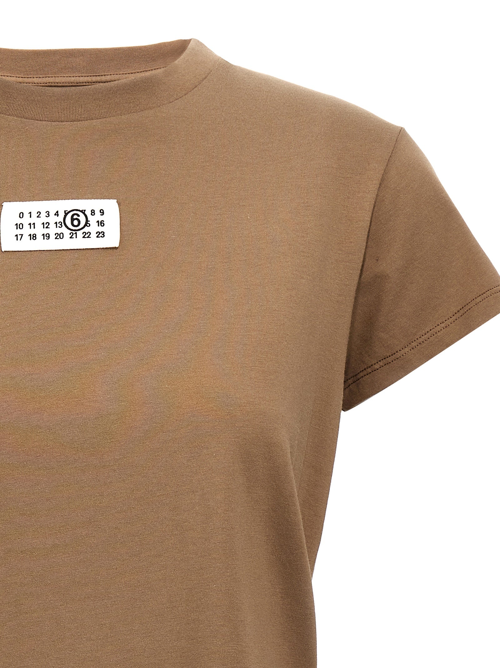 Mm6 Maison Margiela Logo Label T-Shirt