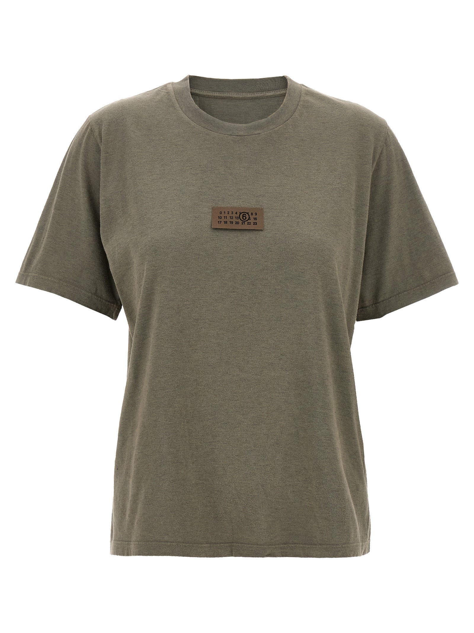Mm6 Maison Margiela 'Numeric Signature Mm6' Patch T-Shirt