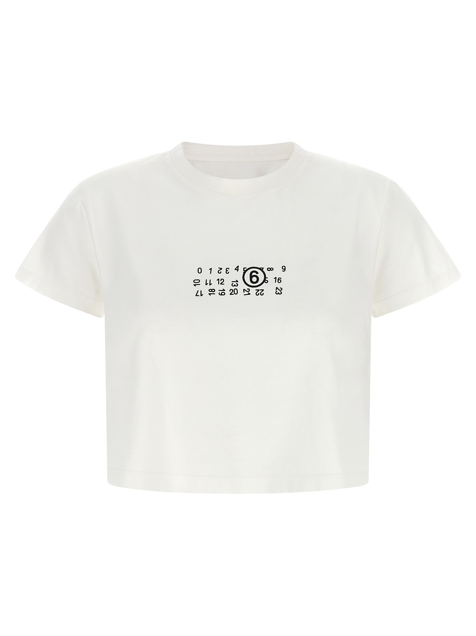 Mm6 Maison Margiela 'Numeric Signature Mm6' Upside Down T-Shirt