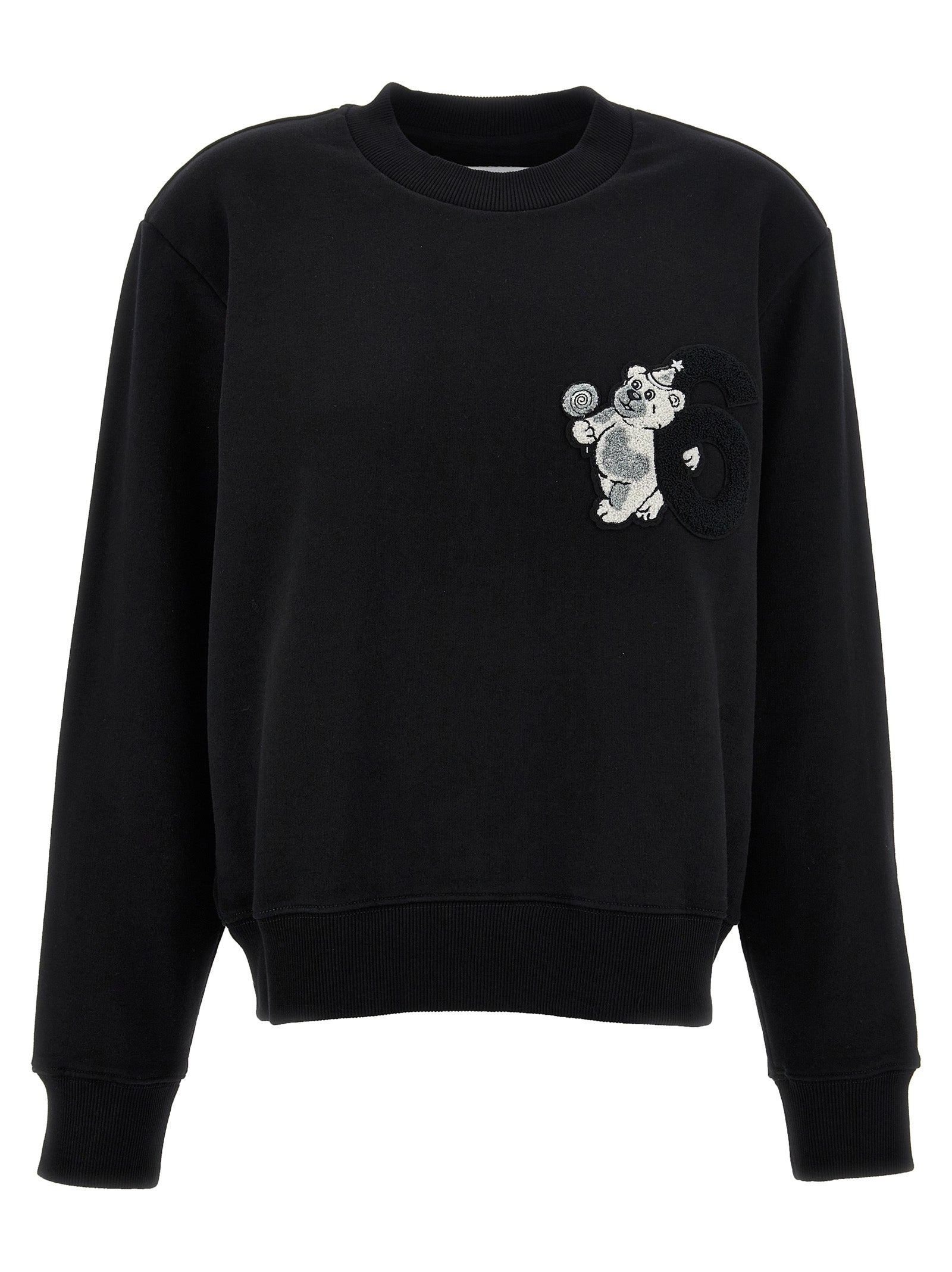 Mm6 Maison Margiela Logo Patch Sweatshirt