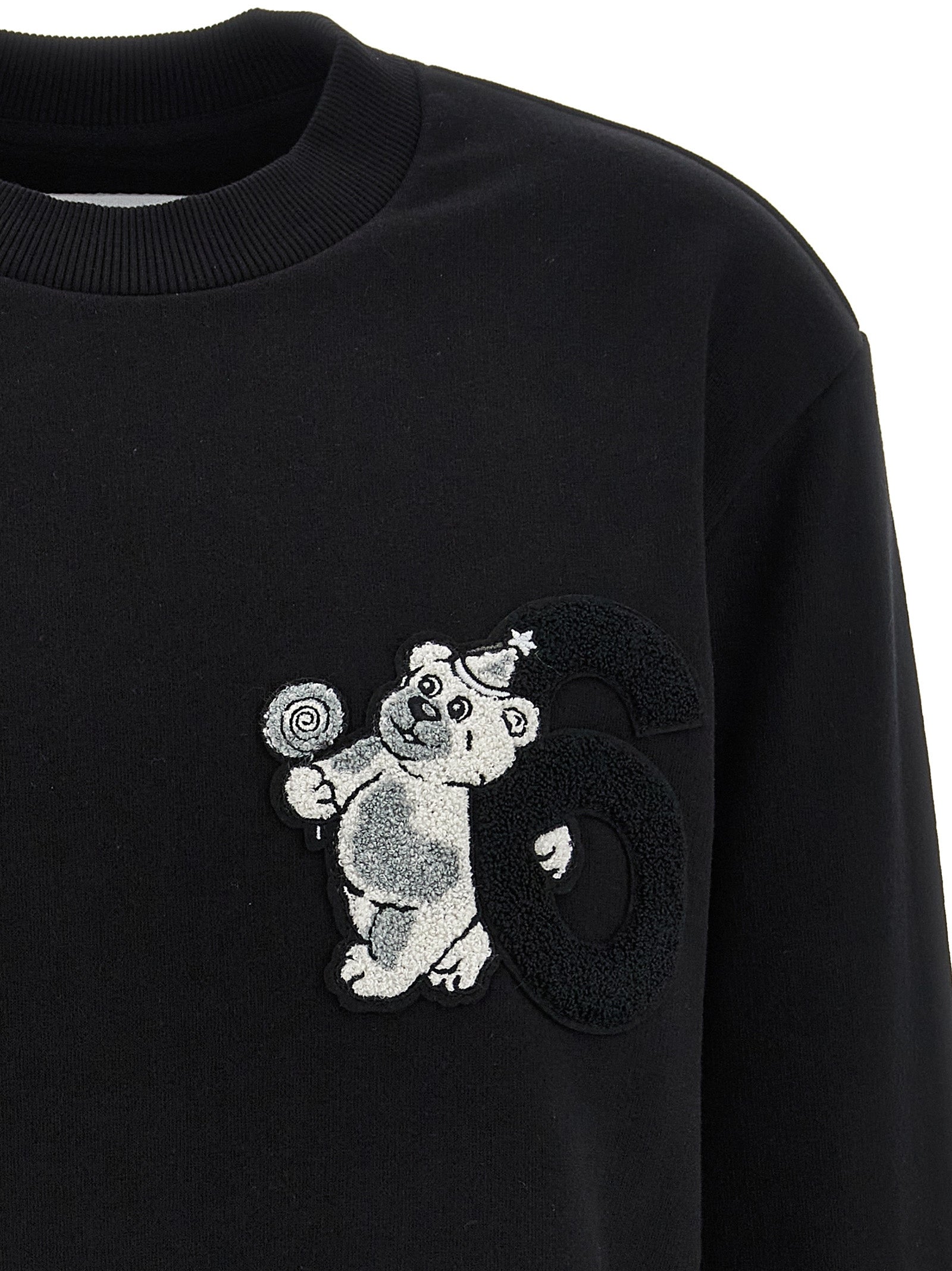 Mm6 Maison Margiela Logo Patch Sweatshirt