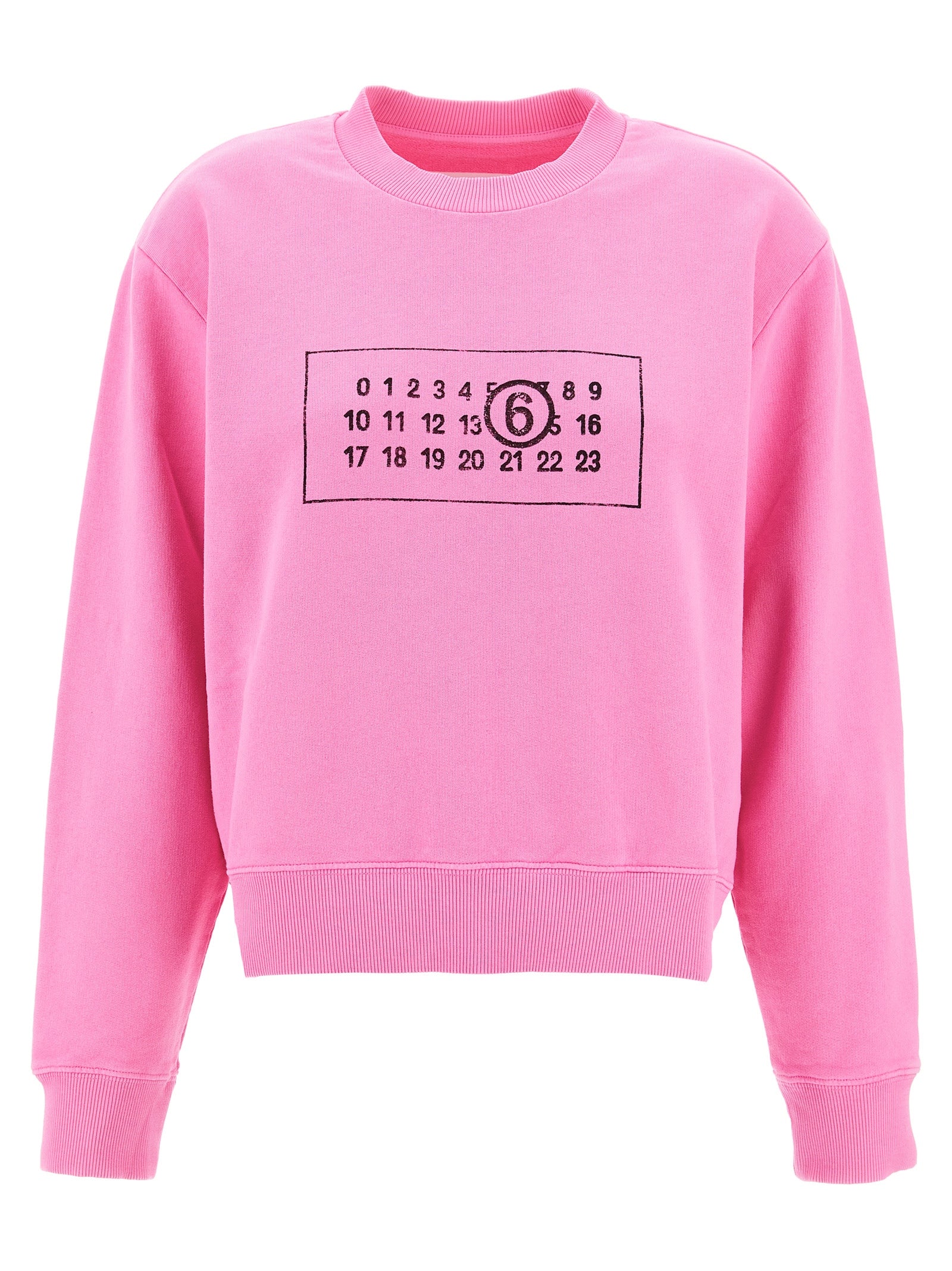 Mm6 Maison Margiela Logo Print Sweatshirt