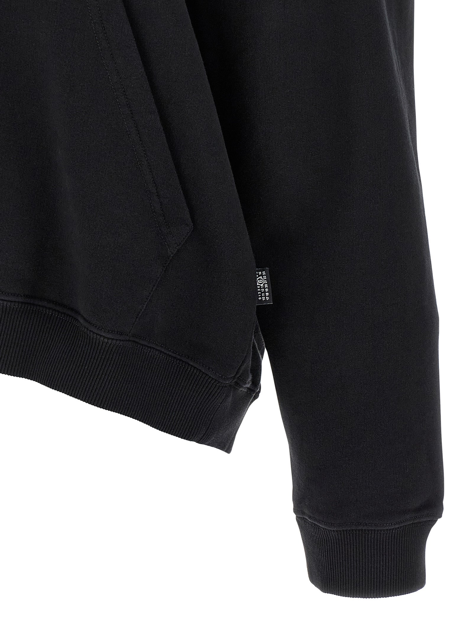 Mm6 Maison Margiela Off-Shoulder Hoodie