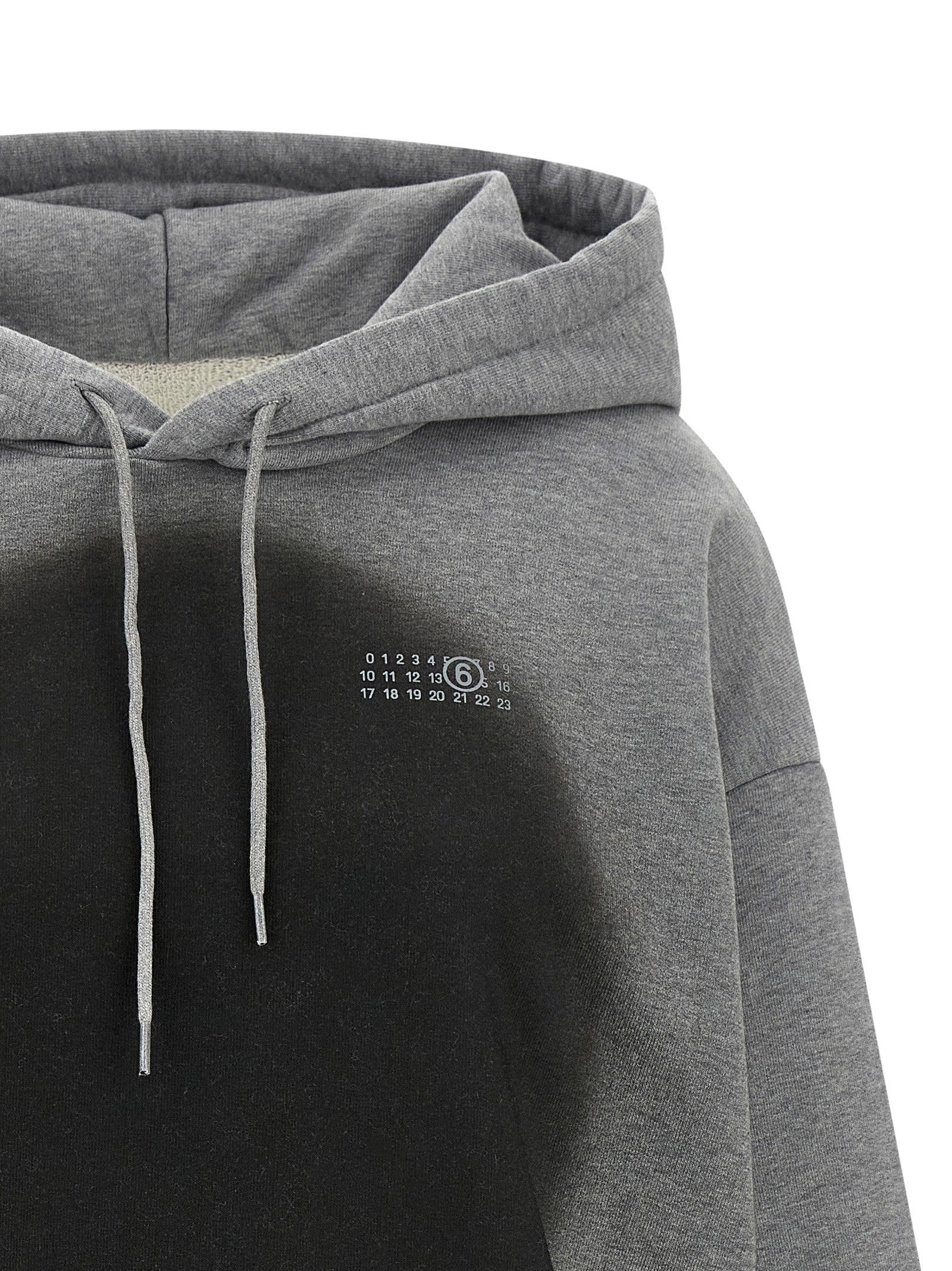 Mm6 Maison Margiela 'Numeric Signature Mm6' Spray Hoodie