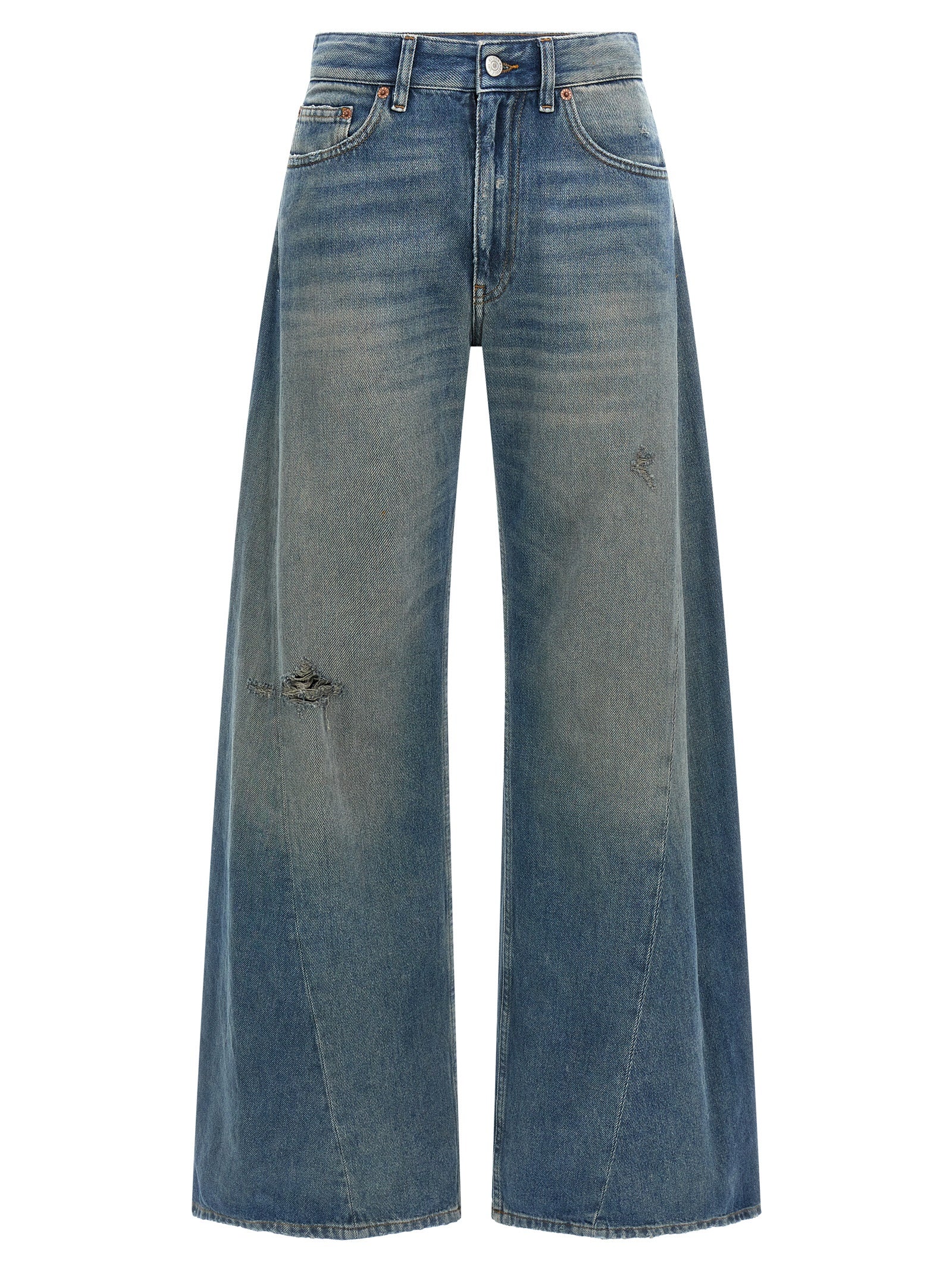 Mm6 Maison Margiela Wide Leg Jeans