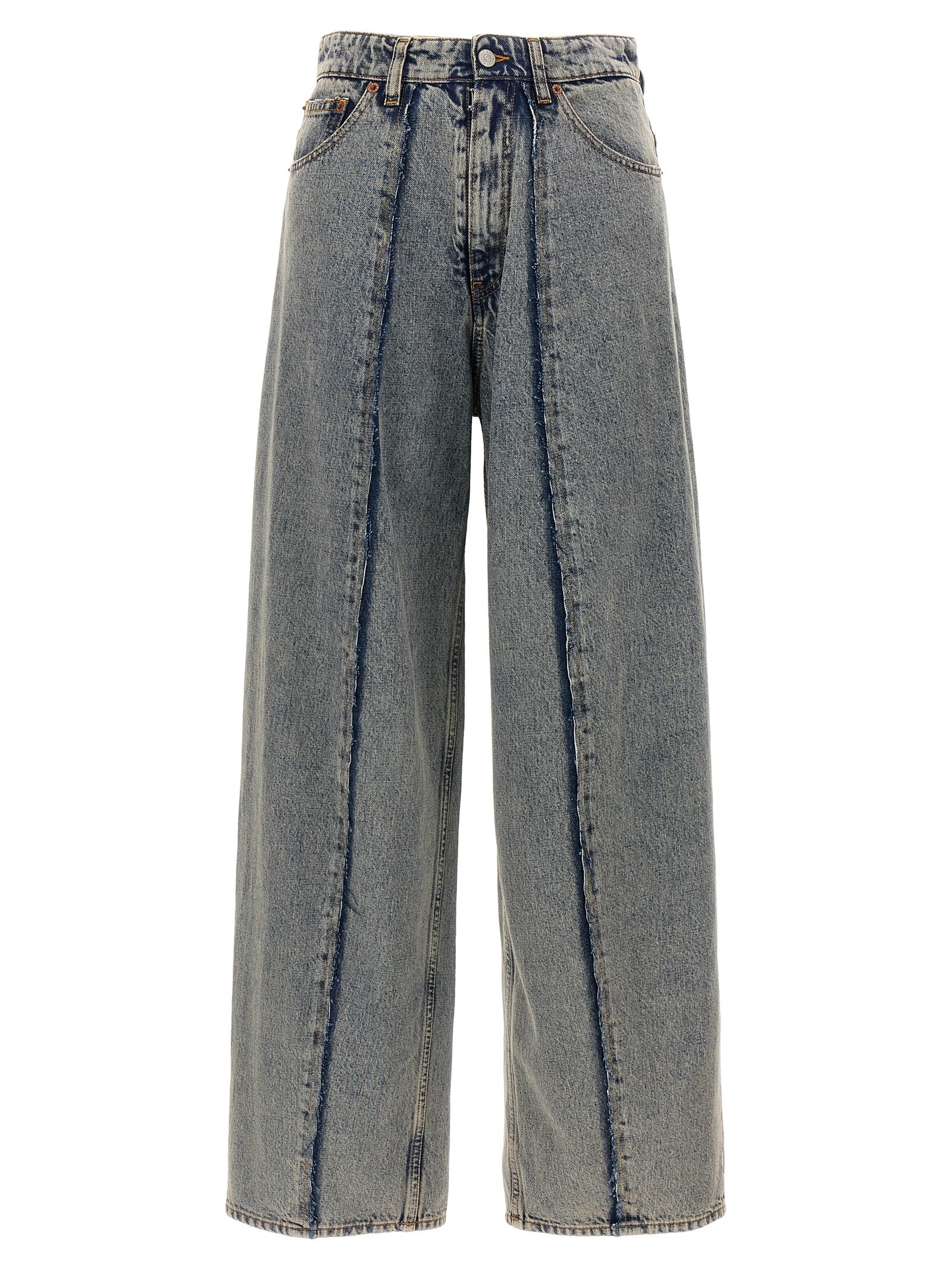 Mm6 Maison Margiela Wide Leg Jeans