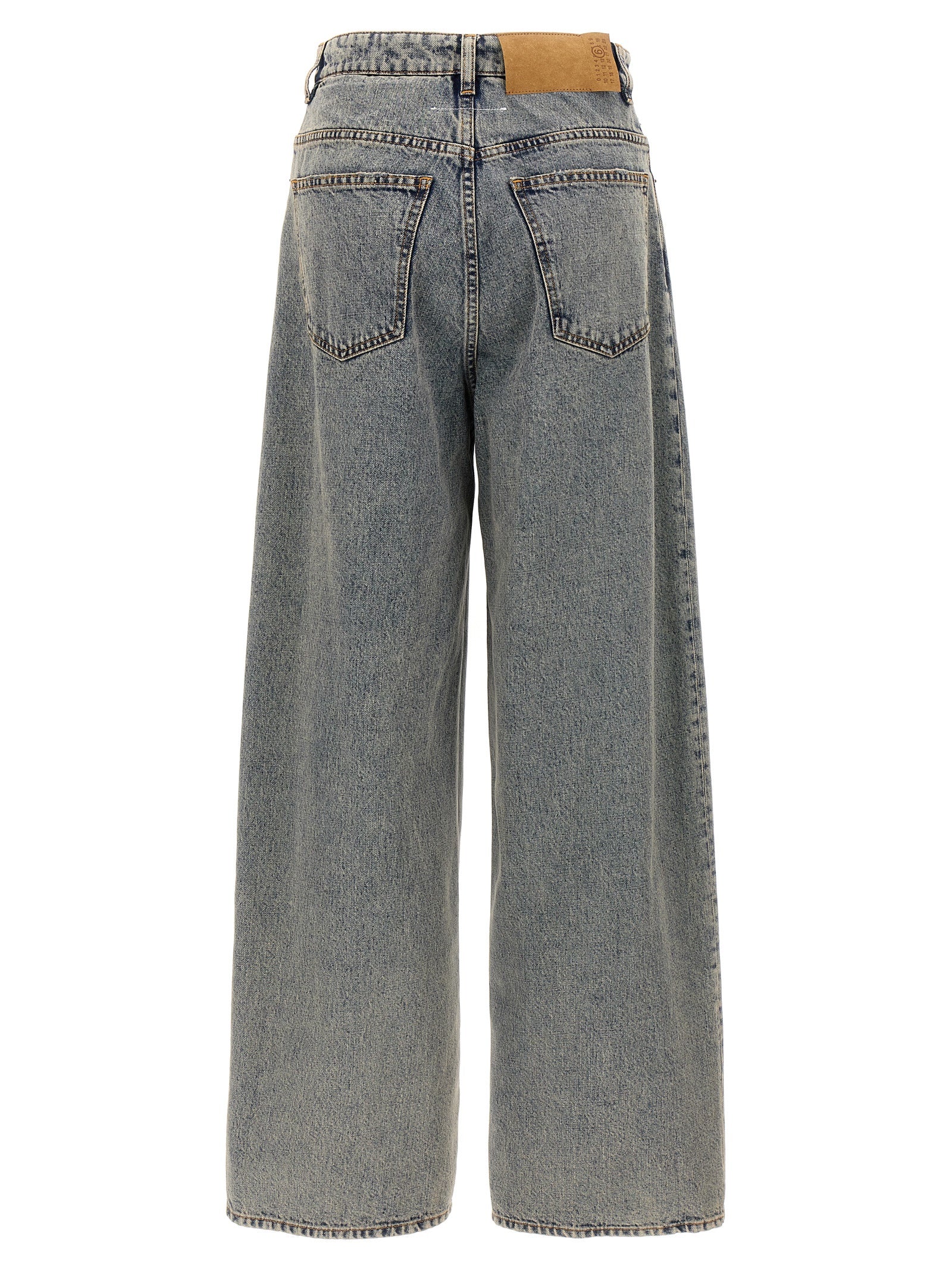 Mm6 Maison Margiela Wide Leg Jeans