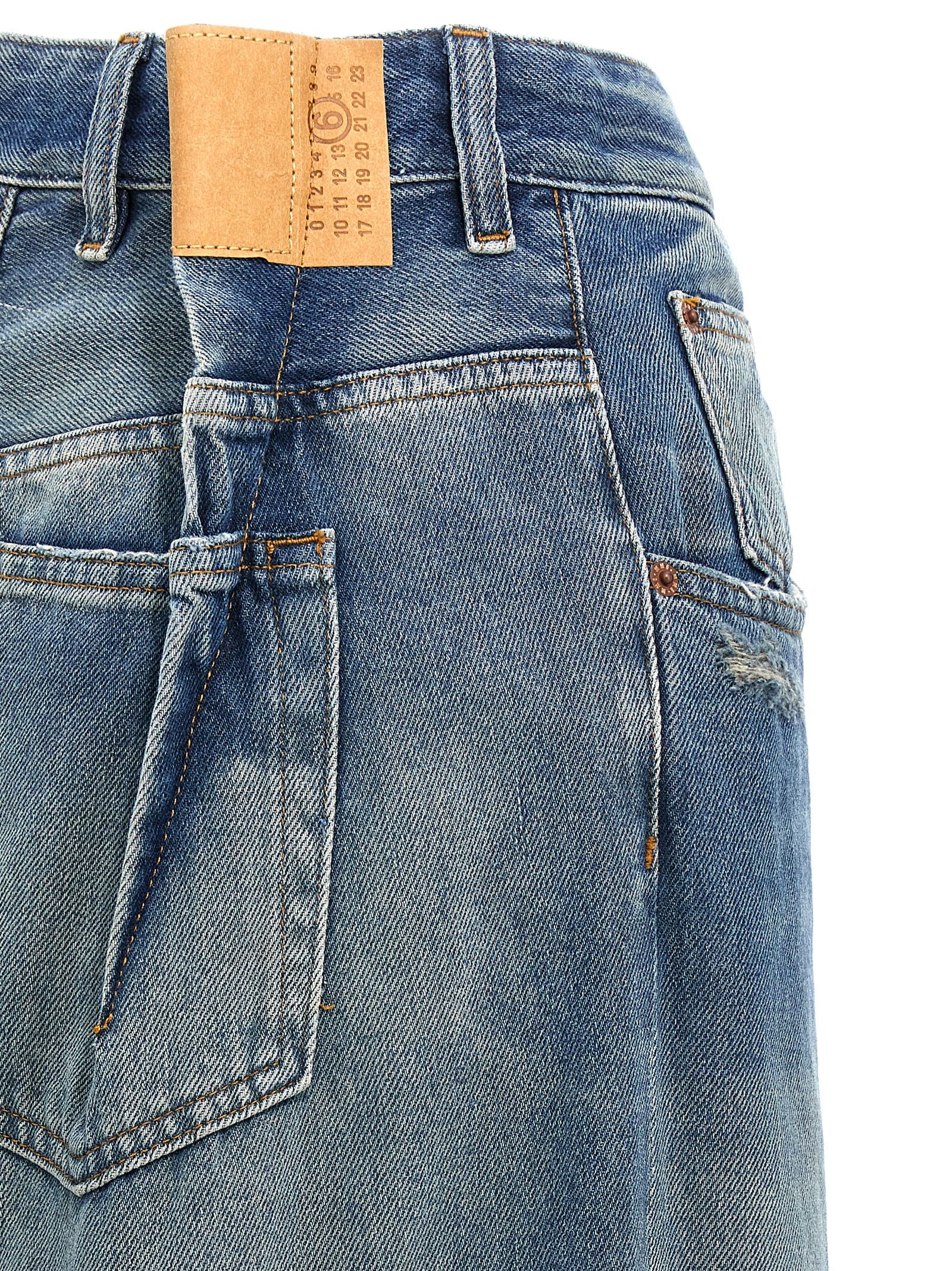 Mm6 Maison Margiela Wide Jeans