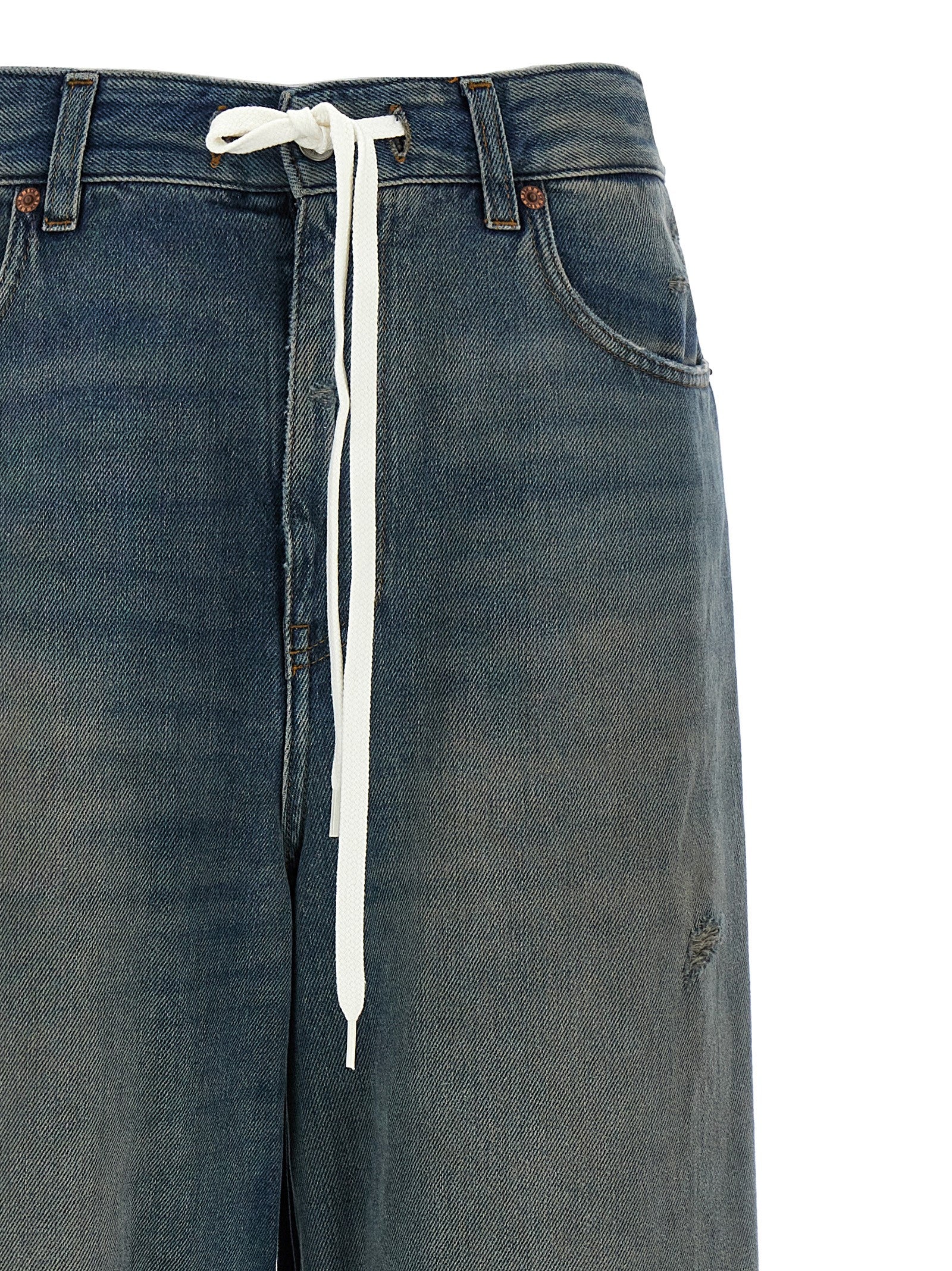 Mm6 Maison Margiela Drawstring Jeans