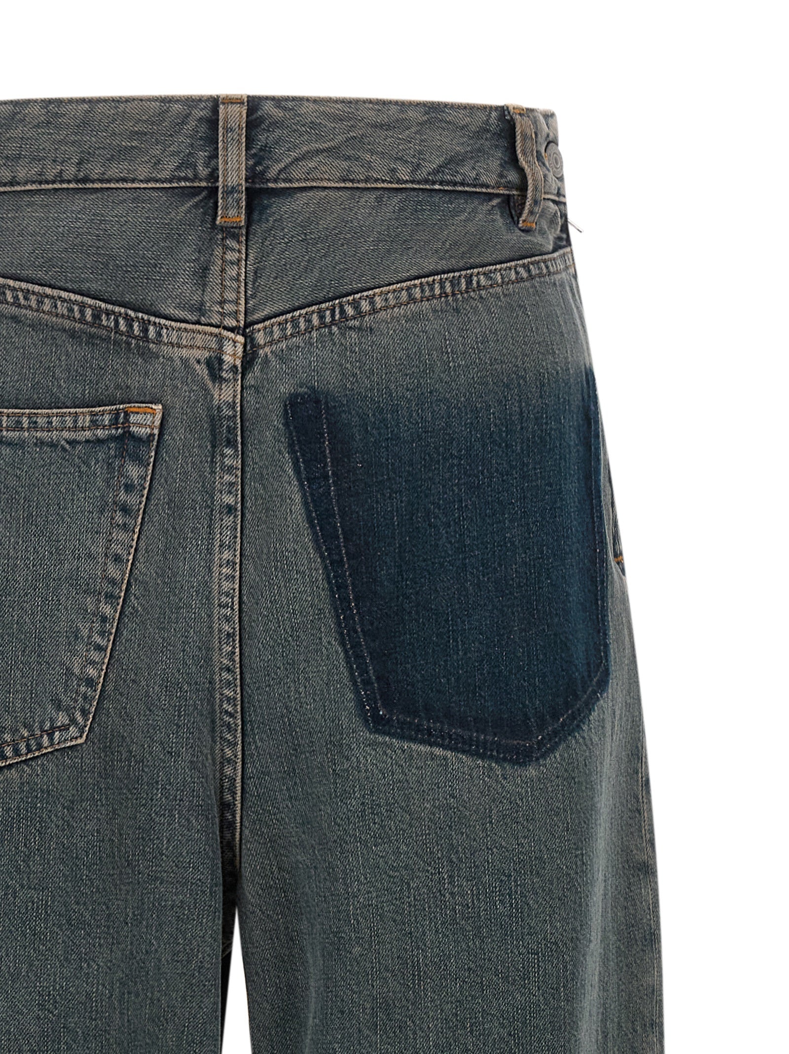 Mm6 Maison Margiela Back-To-Back Construction Jeans