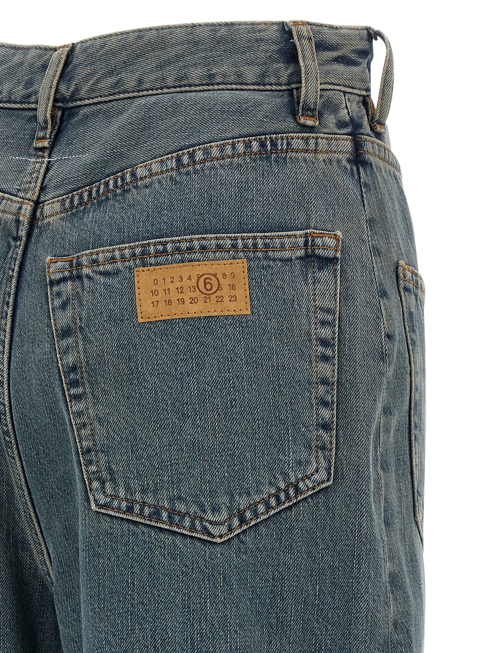 Mm6 Maison Margiela 'Back-To-Back' Jeans