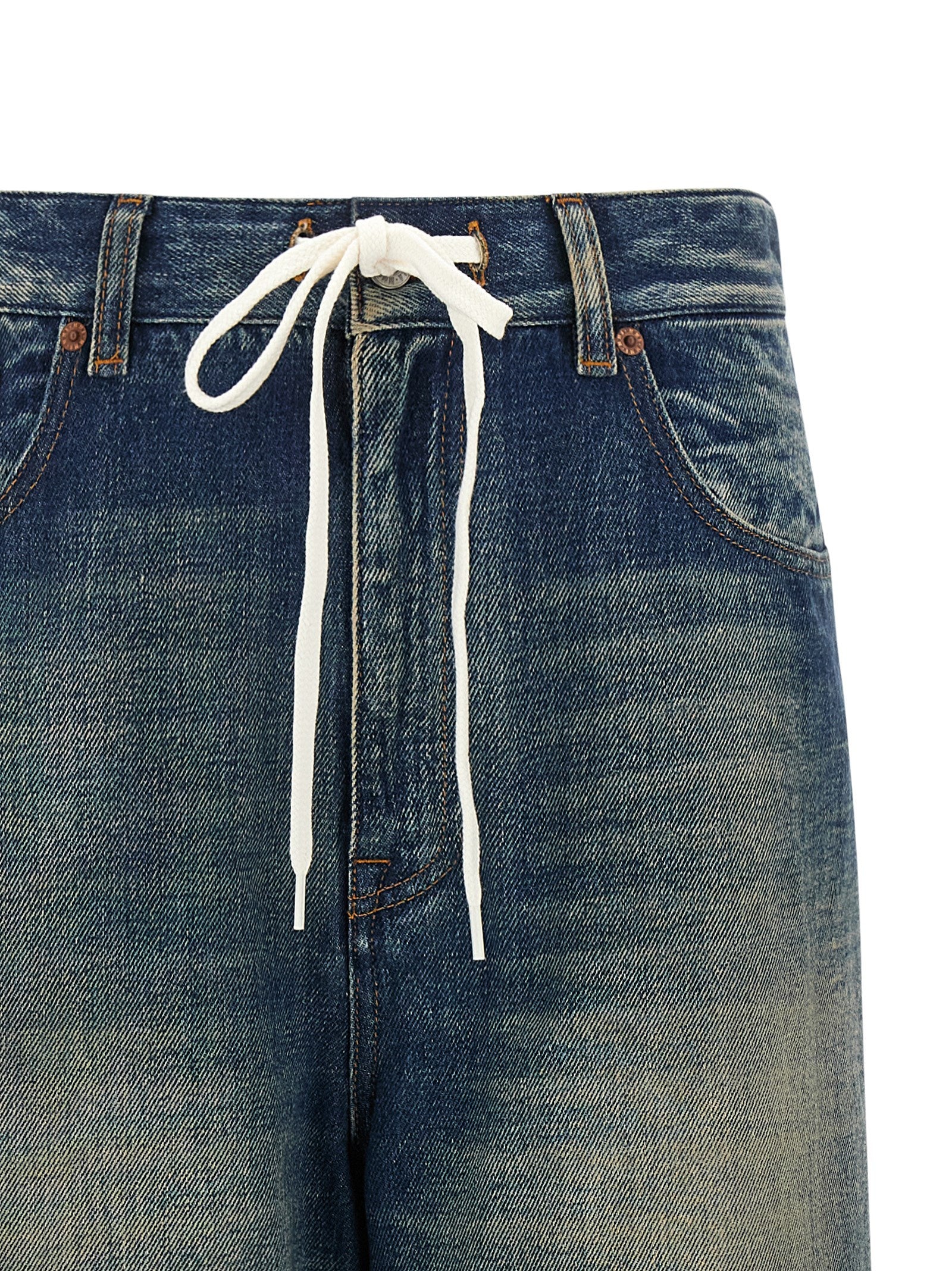 Mm6 Maison Margiela Wide Leg Jeans