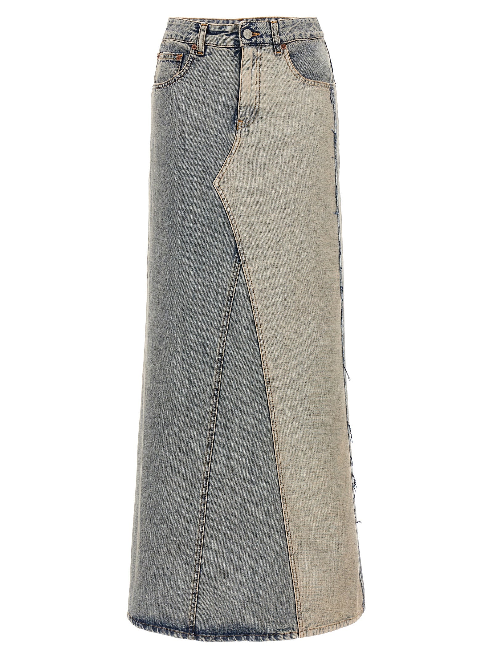 Mm6 Maison Margiela Denim Long Skirt